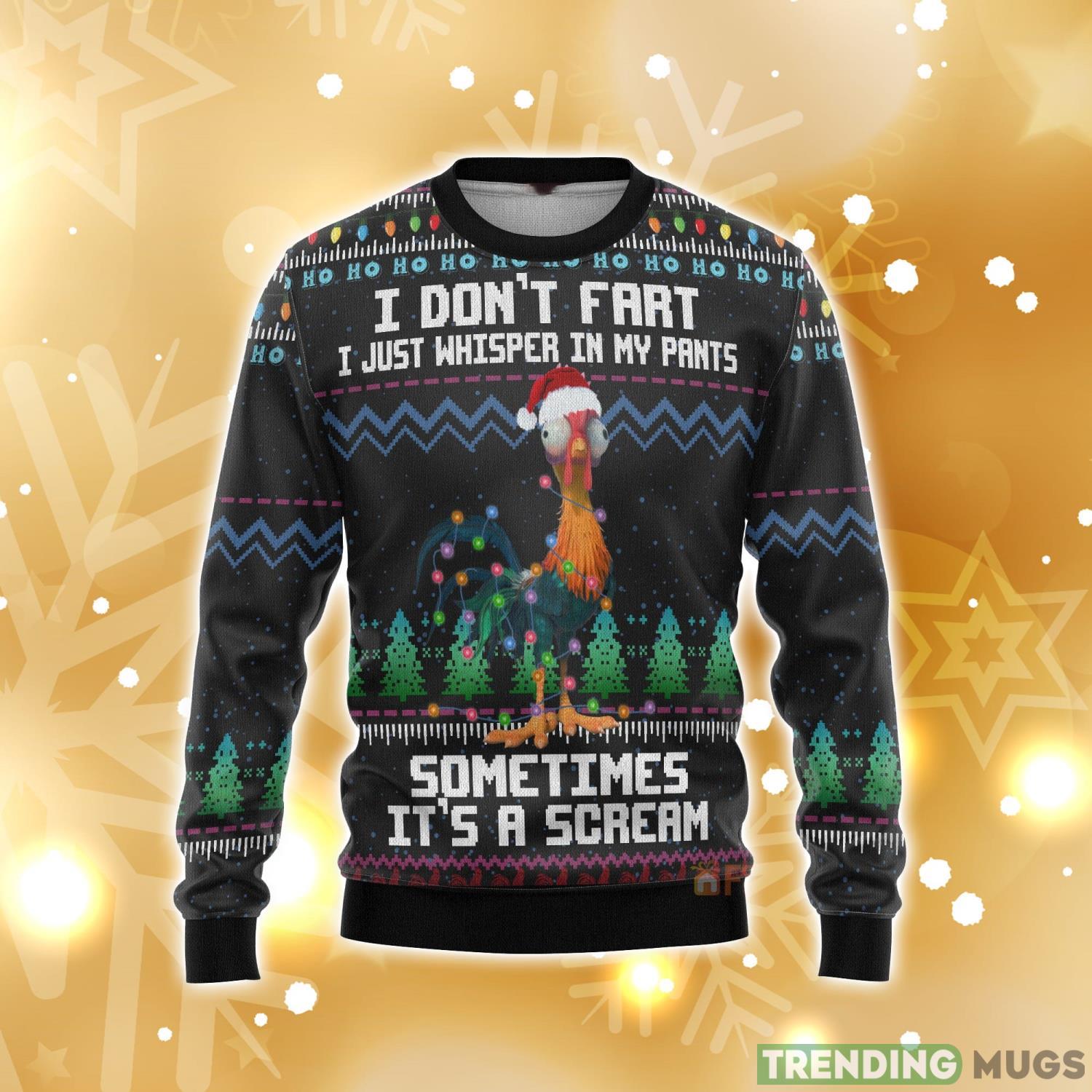 It‘s Scream Chicken Ugly Christmas Sweater 3D All Over Printed Christmas Sweater Product Photo 1 It‘s Scream Chicken Ugly Christmas Sweater 3D All Over Printed Christmas Sweater Product Photo 1