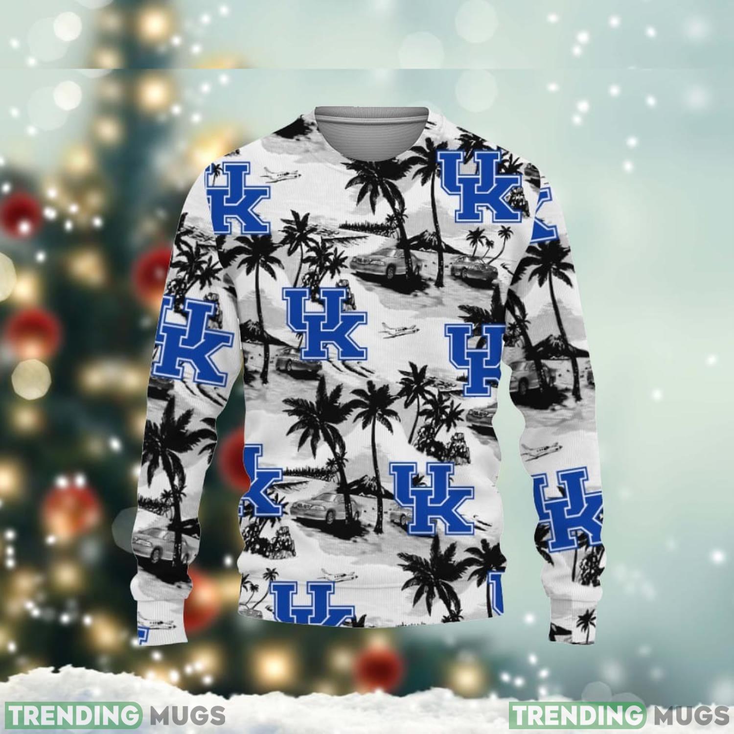 Kentucky Wildcats Tropical Patterns For Fans Club New Trends Gifts 3D Sweater Christmas Gift IdeasUnisex Christmas Gift Product Photo 1 Kentucky Wildcats Tropical Patterns For Fans Club New Trends Gifts 3D Sweater Christmas Gift IdeasUnisex Christmas Gift Product Photo 1