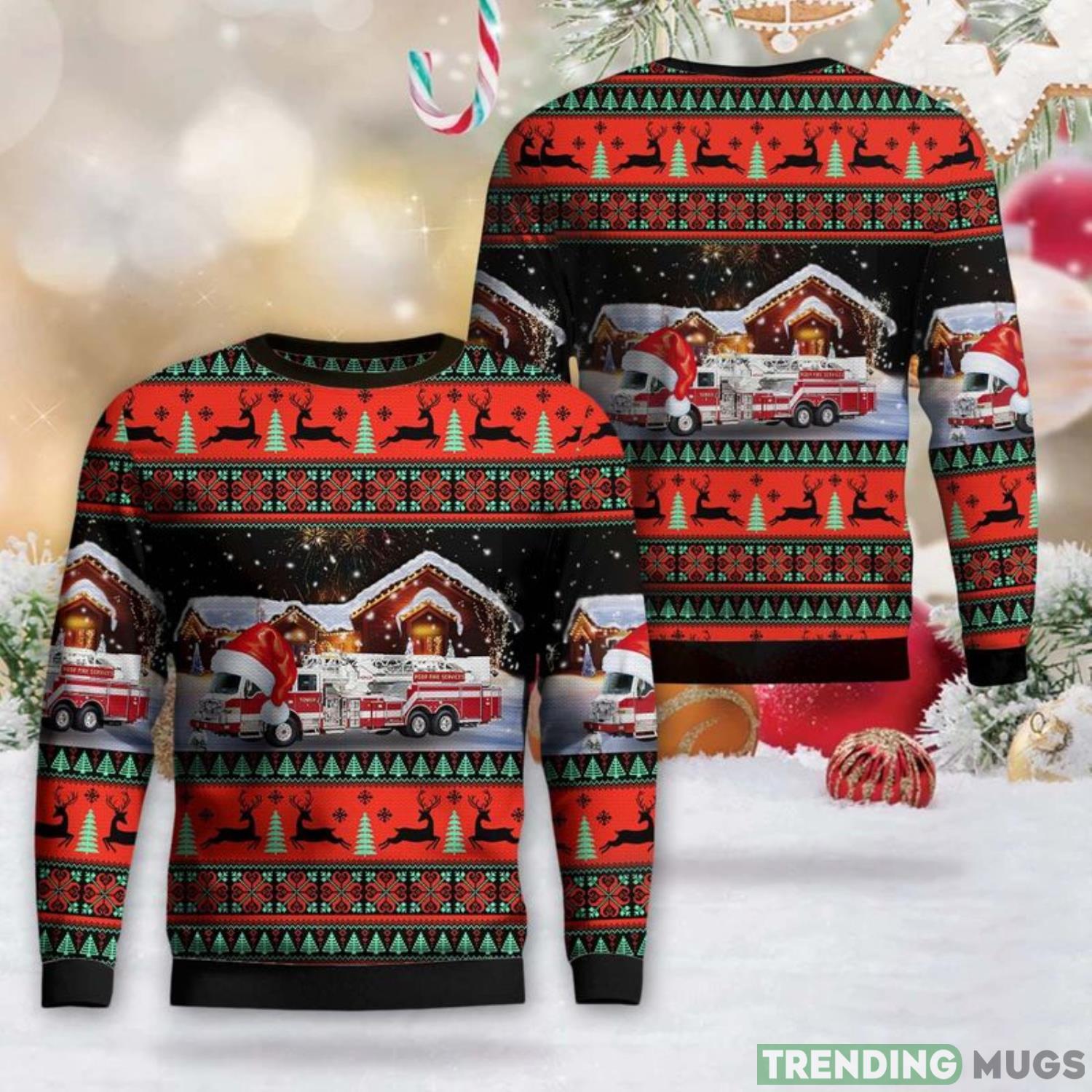 Kevil, Kentucky, Paducah Gaseous Diffusion Plant Fire Services AOP Sweater Christmas Gift Sweater Product Photo 1 Kevil, Kentucky, Paducah Gaseous Diffusion Plant Fire Services AOP Sweater Christmas Gift Sweater Product Photo 1