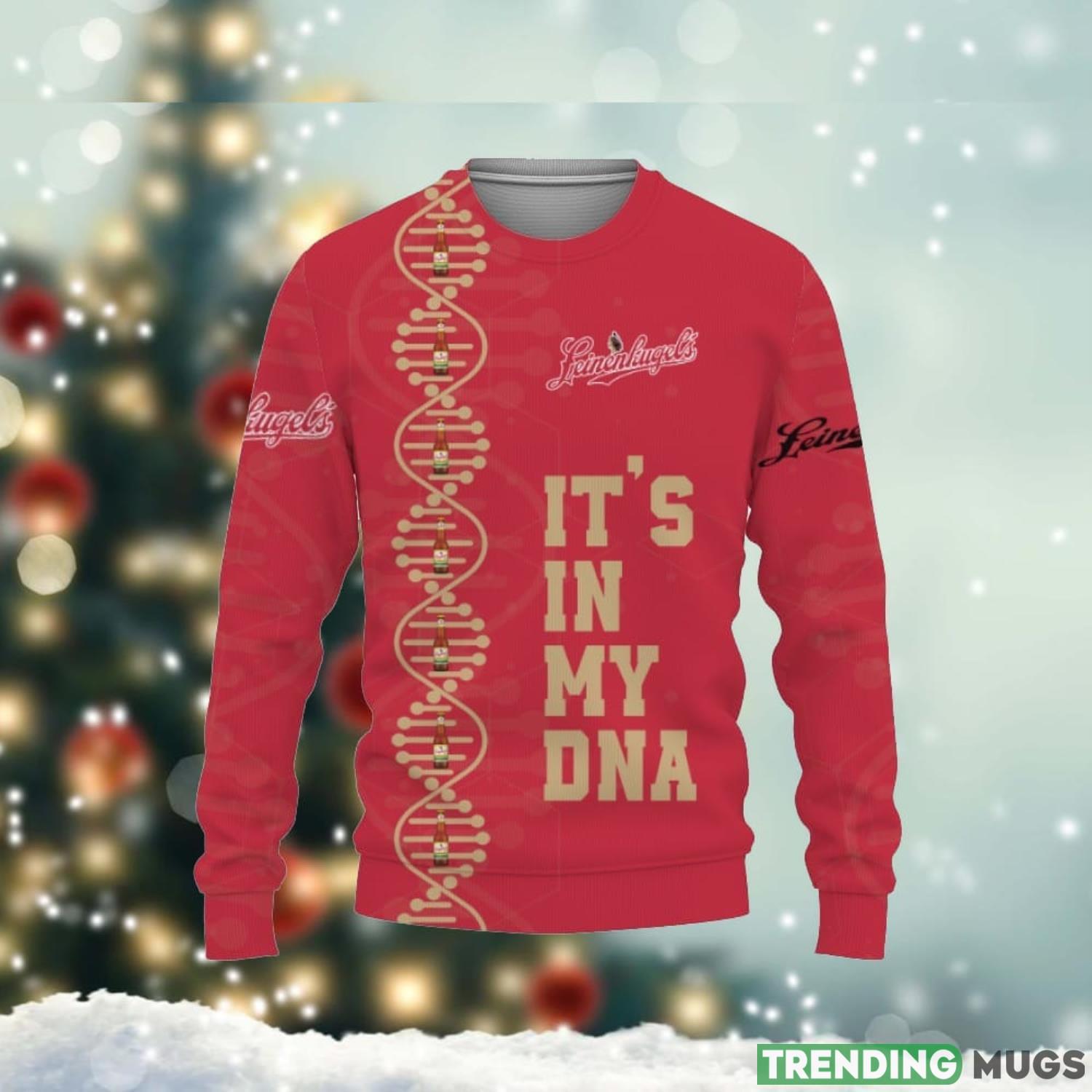 Leinenkugel Beers It’s In My DNA 3D Sweater Christmas Gift Ideas Uniex Christmas Gift Product Photo 1 Leinenkugel Beers It’s In My DNA 3D Sweater Christmas Gift Ideas Uniex Christmas Gift Product Photo 1