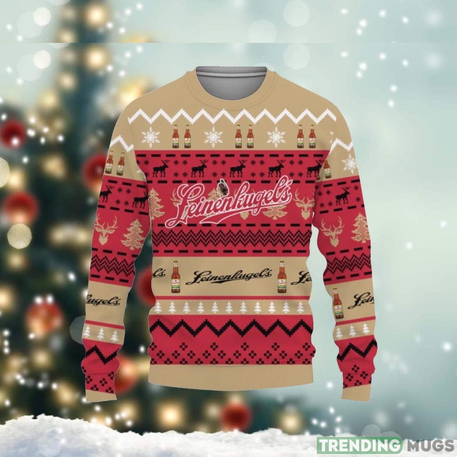 Leinenkugel Beers Lover Cute Gift Ugly Christmas Sweater Product Photo 1 Leinenkugel Beers Lover Cute Gift Ugly Christmas Sweater Product Photo 1