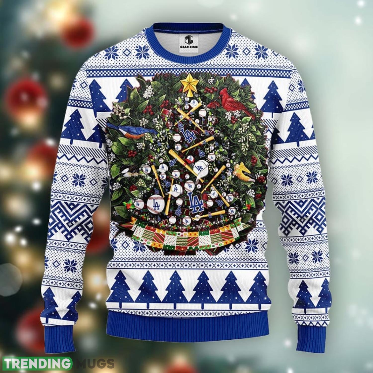 Los Angeles Dodgers Tree Ball Christmas Ugly Sweater 3D Christmas Xmas Sweater Product Photo 1 Los Angeles Dodgers Tree Ball Christmas Ugly Sweater 3D Christmas Xmas Sweater Product Photo 1