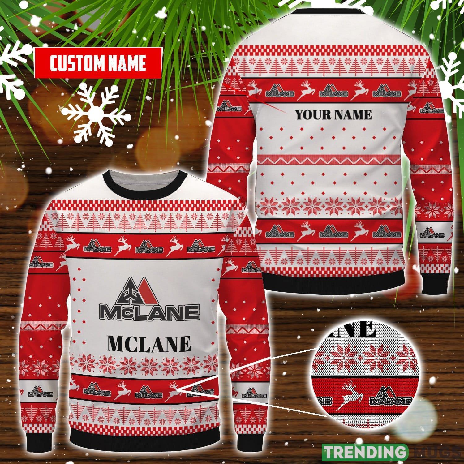 Mclane Ugly Sweater Christmas Gift Ideas Custom Name Product Photo 1 Mclane Ugly Sweater Christmas Gift Ideas Custom Name Product Photo 1