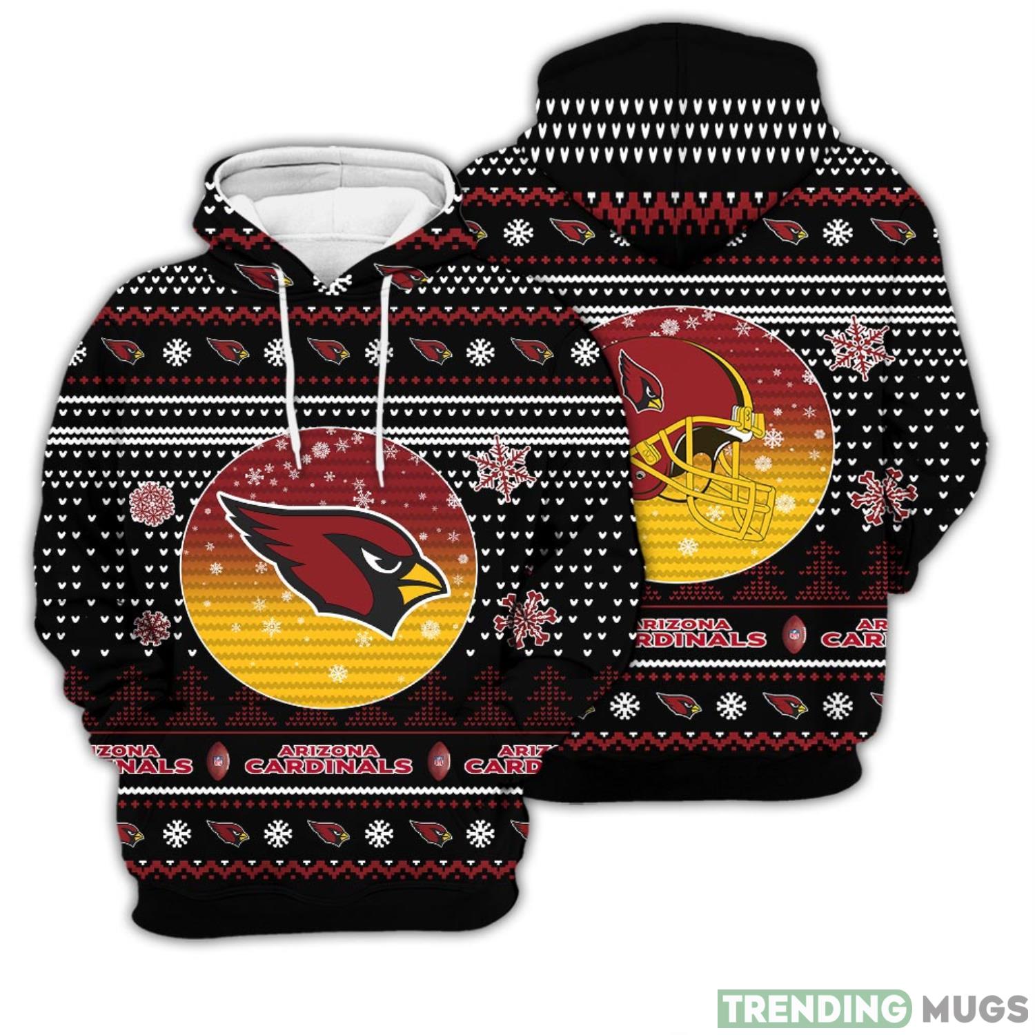 Merry Christmas Season 2023 American Christmas Gift Gift Arizona Cardinals 3D Hoodie Christmas Gift Product Photo 1 Merry Christmas Season 2023 American Christmas Gift Gift Arizona Cardinals 3D Hoodie Christmas Gift Product Photo 1