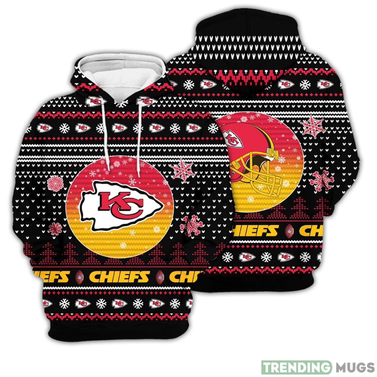 Merry Christmas Season 2023 American Christmas Gift Gift Kansas City Chiefs 3D Hoodie Christmas Gift Product Photo 1 Merry Christmas Season 2023 American Christmas Gift Gift Kansas City Chiefs 3D Hoodie Christmas Gift Product Photo 1