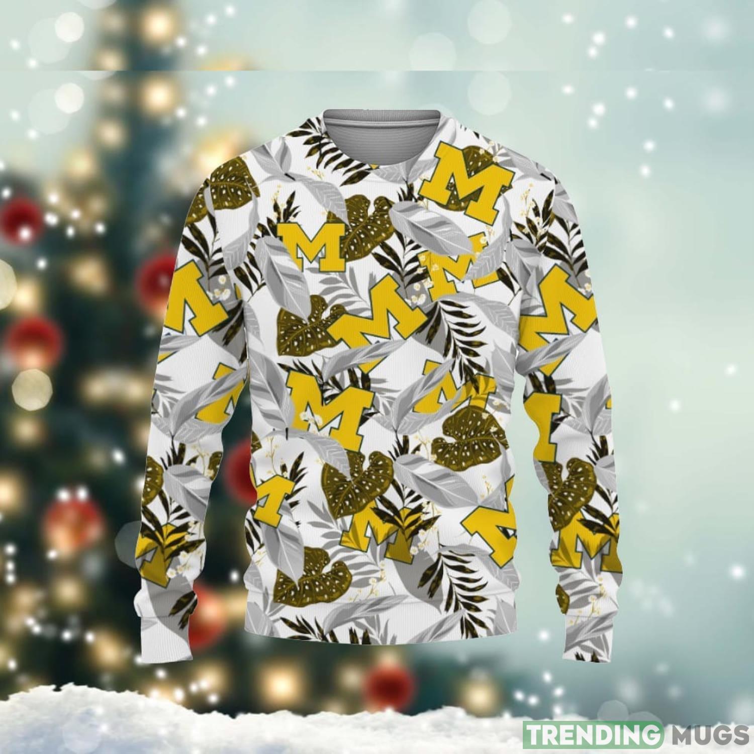 Michigan Football Champions Sports Hawaiian Tropical Patterns Shirt 3D Sweater Unisex Christmas Gift Product Photo 1 Michigan Football Champions Sports Hawaiian Tropical Patterns Shirt 3D Sweater Unisex Christmas Gift Product Photo 1