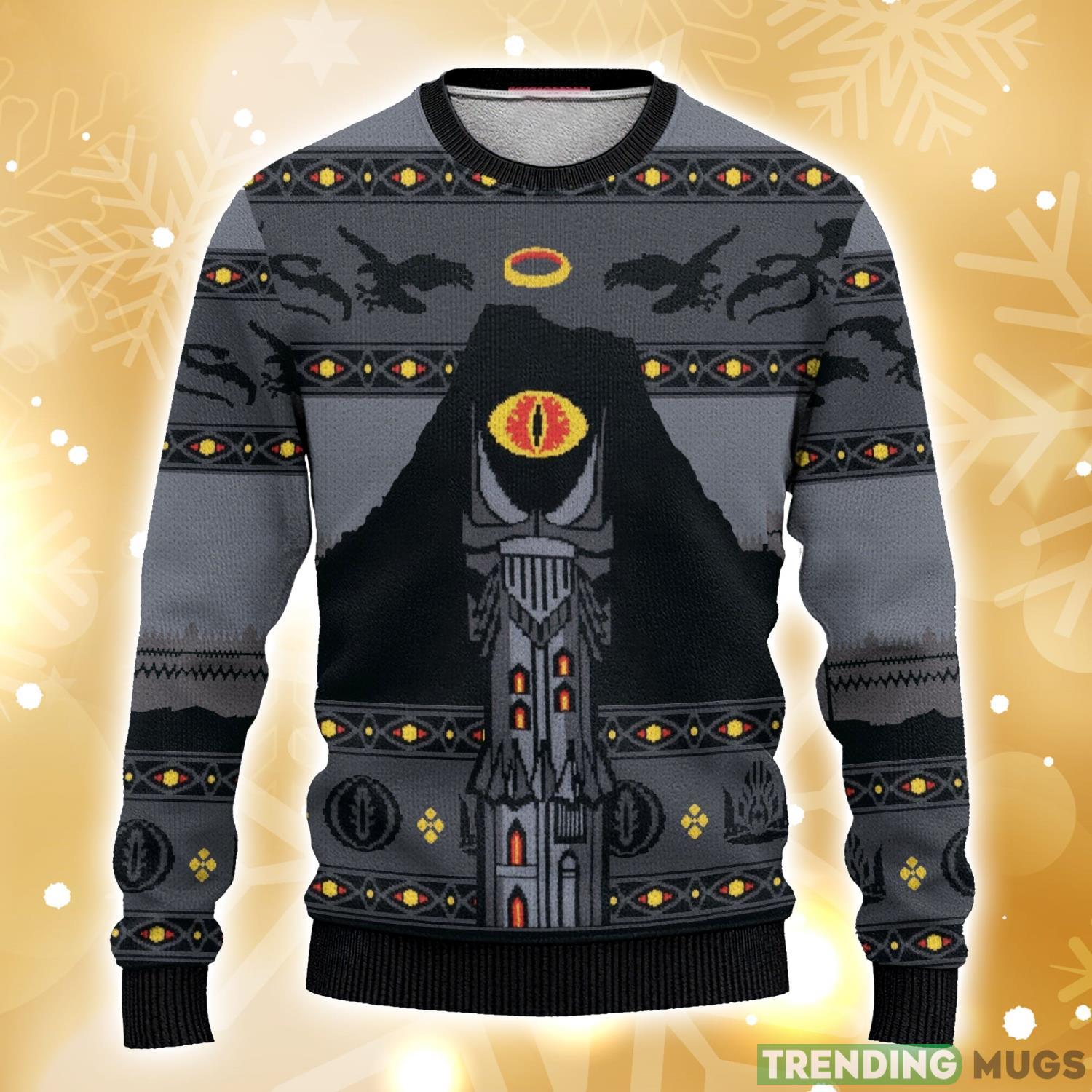 Mordor Lord Of The Rings Adult Ugly Christmas Sweater 3D All Over Printed Christmas Sweater Product Photo 1 Mordor Lord Of The Rings Adult Ugly Christmas Sweater 3D All Over Printed Christmas Sweater Product Photo 1