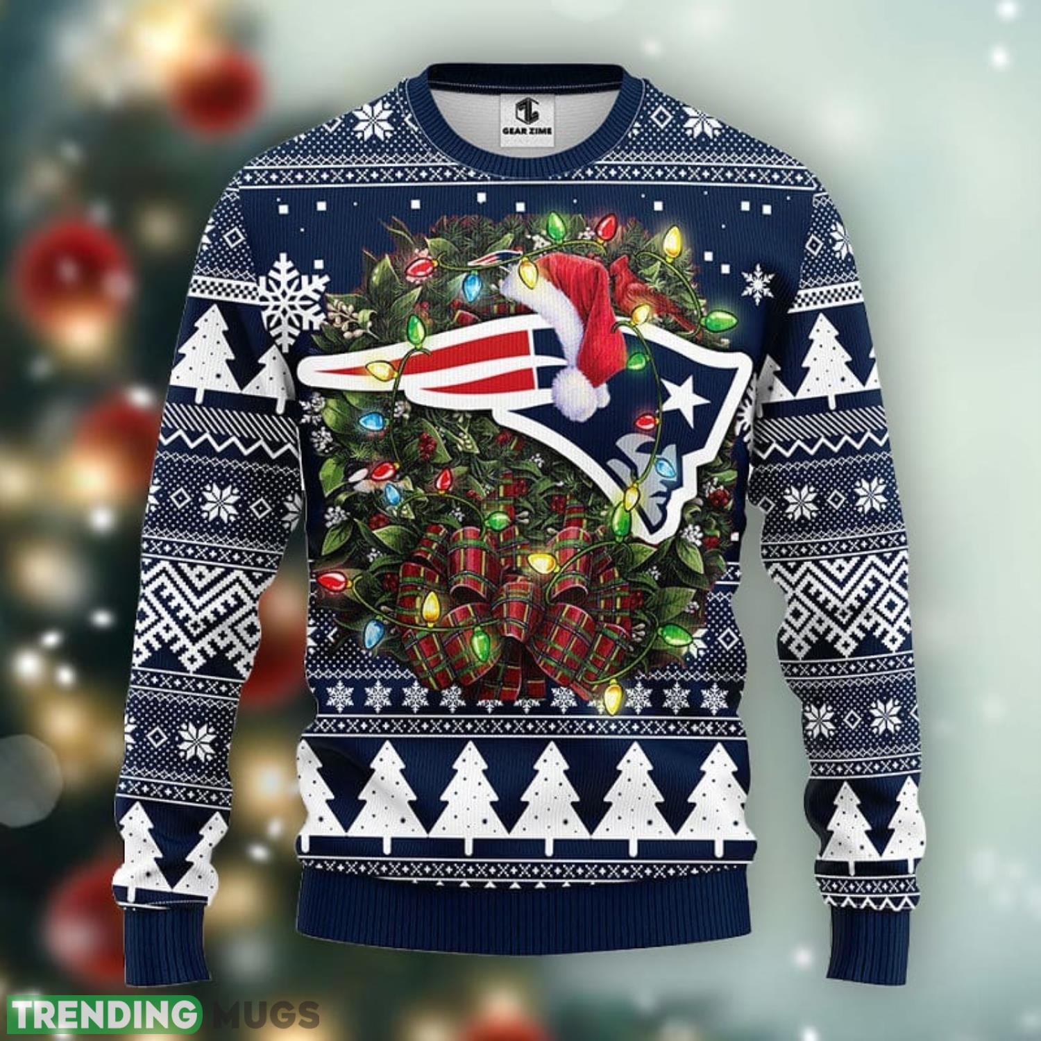 patriots ugly sweater