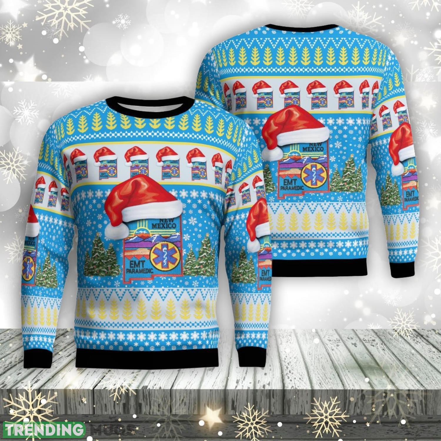 New Mexico EMT Christmas Ugly Sweater Xmas Christmas Gift Product Photo 1 New Mexico EMT Christmas Ugly Sweater Xmas Christmas Gift Product Photo 1