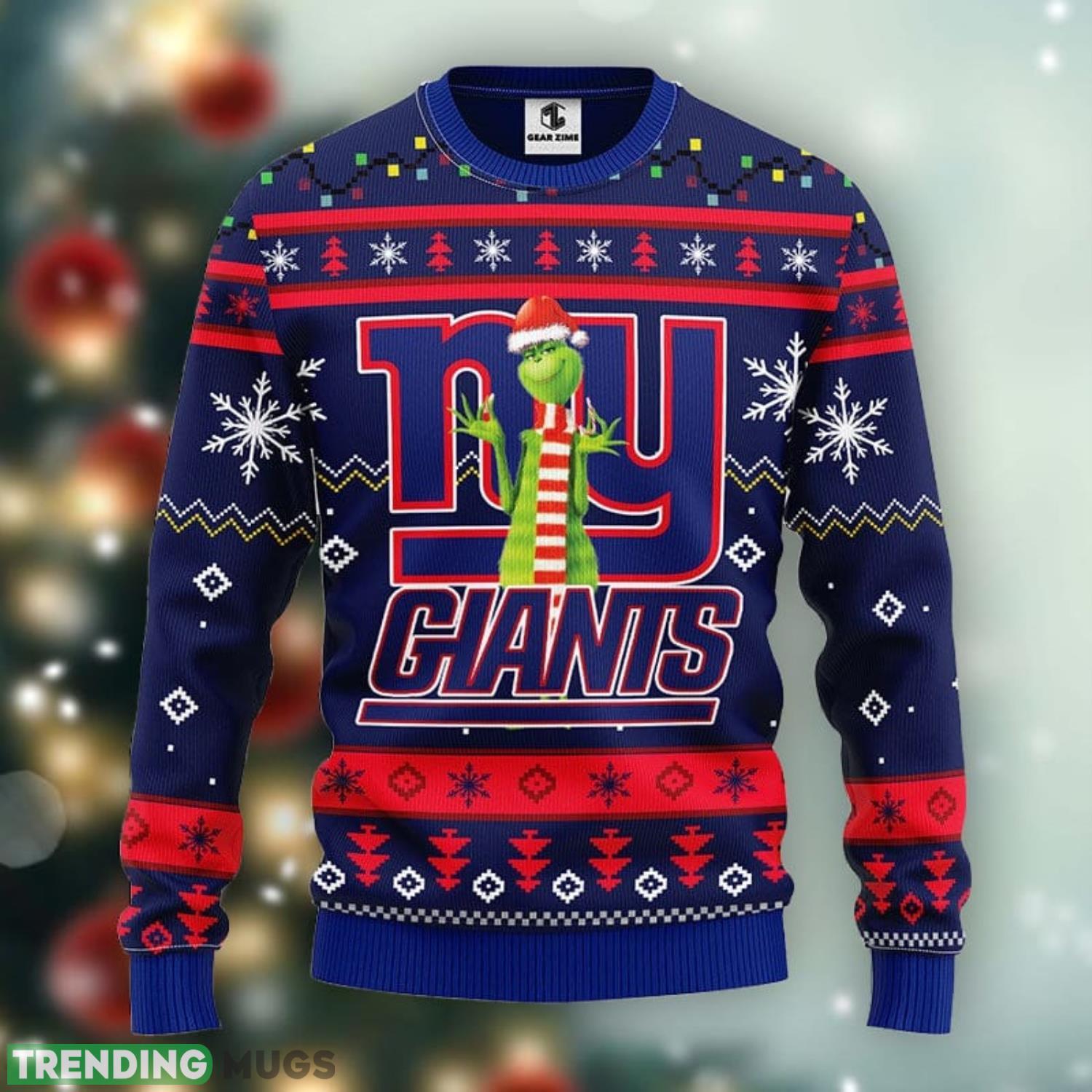 New York Giants Funny Grinch Xmas Ugly Christmas Sweater Best Christmas Gift Ideas Product Photo 1 New York Giants Funny Grinch Xmas Ugly Christmas Sweater Best Christmas Gift Ideas Product Photo 1