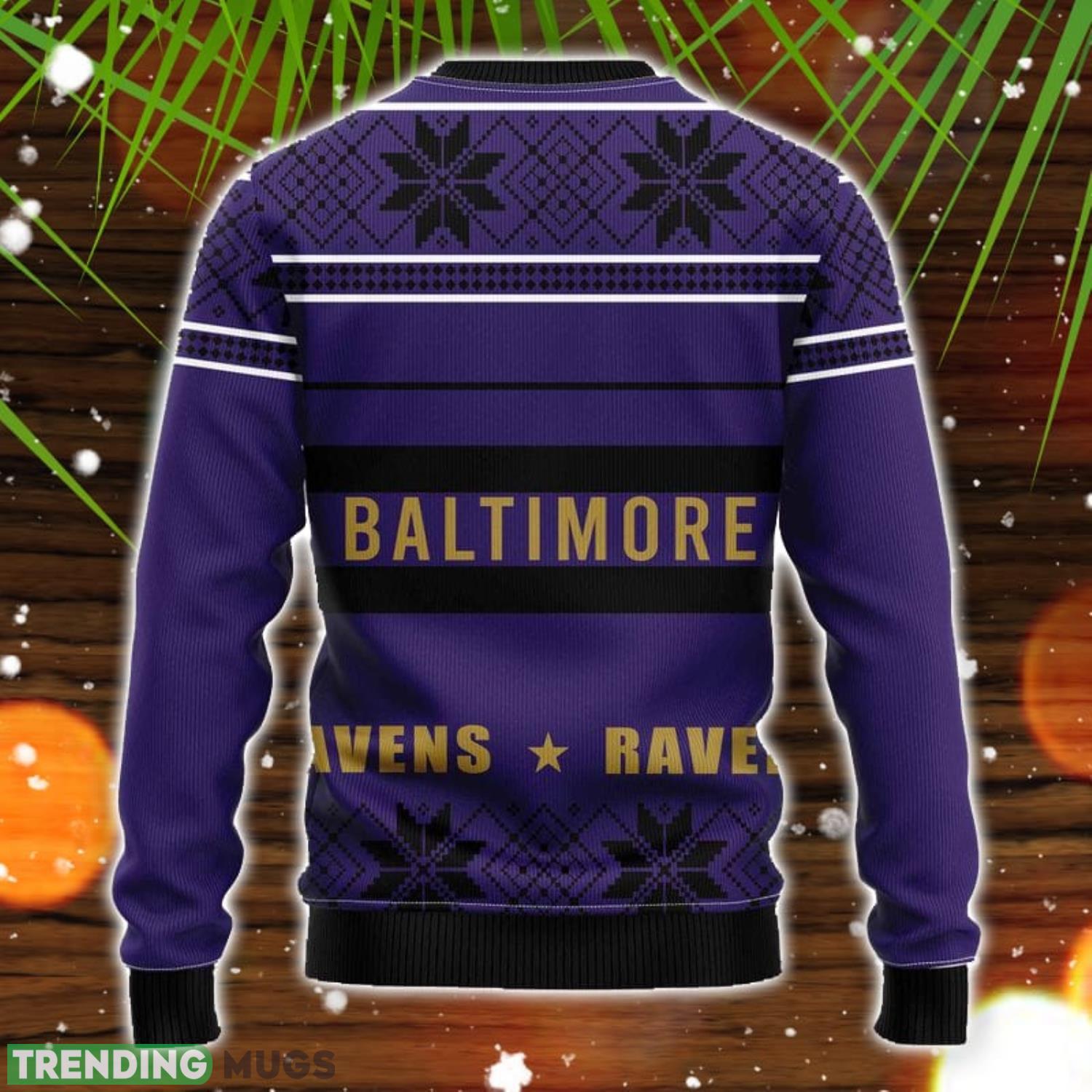 NFL Baltimore Ravens Limited Edition 3D Sweater Christmas Gift For Sport Big Fans 3D Sweater NFL Baltimore Ravens Limited Edition 3D Sweater Christmas Gift For Sport Big Fans 3D Sweater
