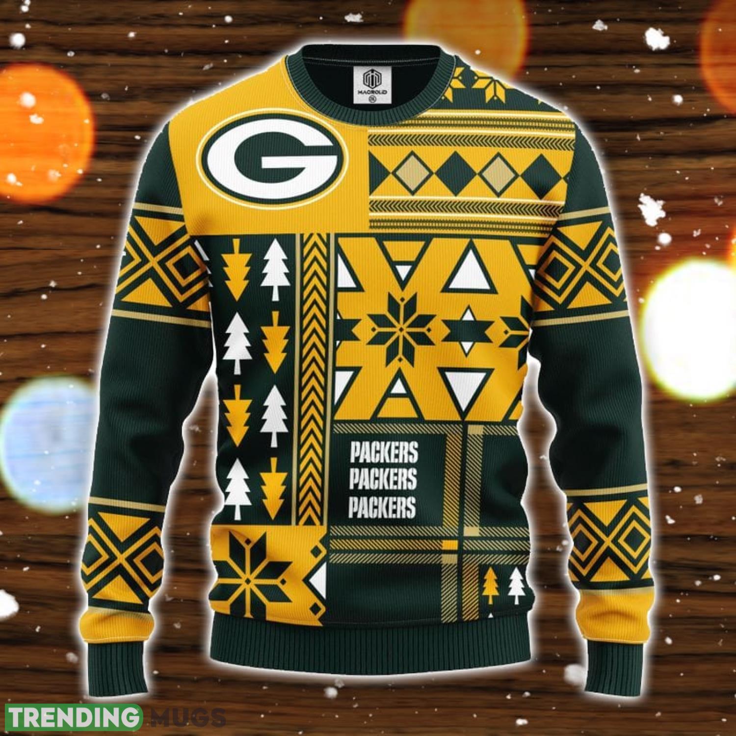 NFL Green Bay Packers Limited Edition 3D Sweater All Over Print Christmas Gift Product Photo 1 NFL Green Bay Packers Limited Edition 3D Sweater All Over Print Christmas Gift Product Photo 1
