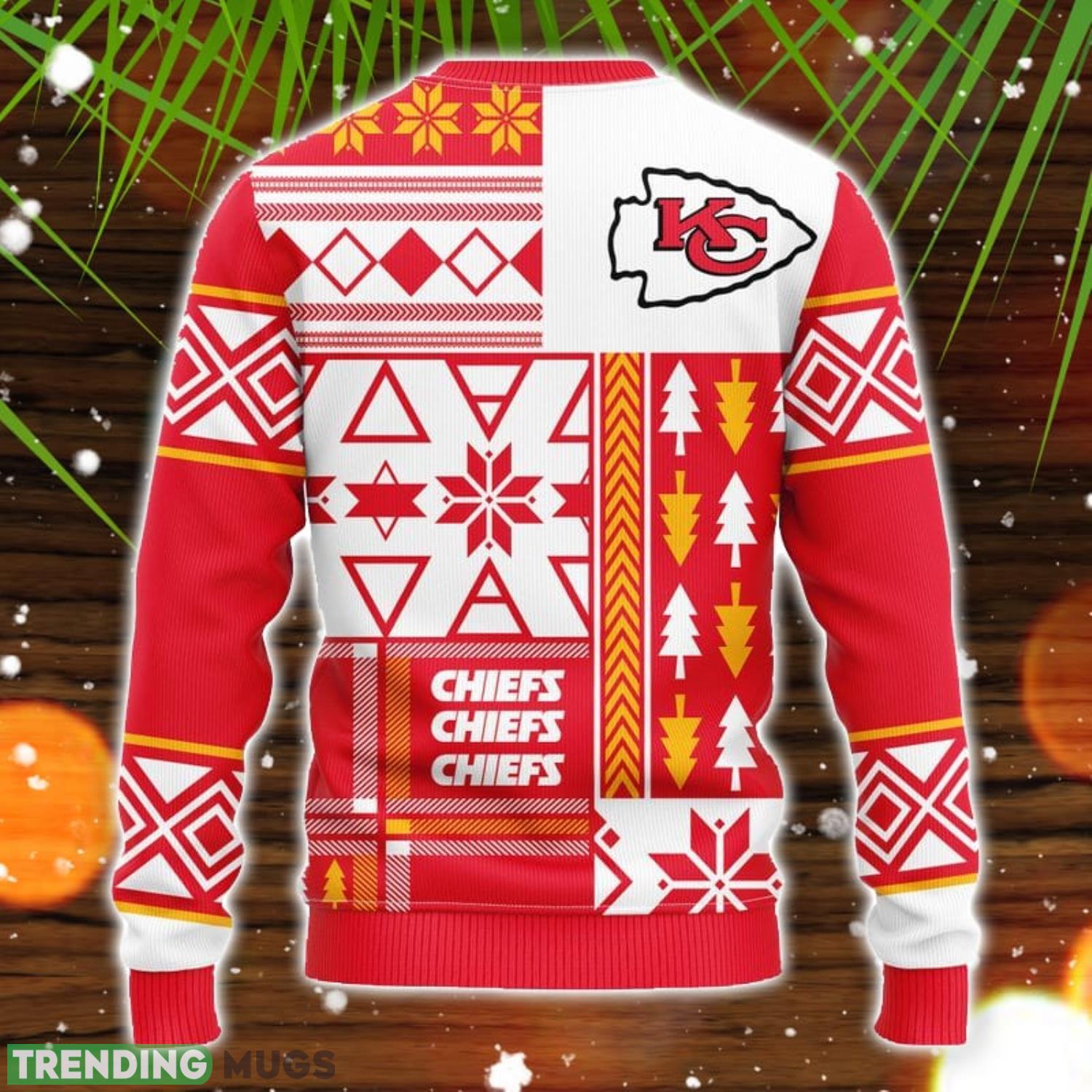 NFL Kansas City Chiefs Limited Edition 3D Sweater Christmas Gift For Sport Big Fans 3D Sweater NFL Kansas City Chiefs Limited Edition 3D Sweater Christmas Gift For Sport Big Fans 3D Sweater