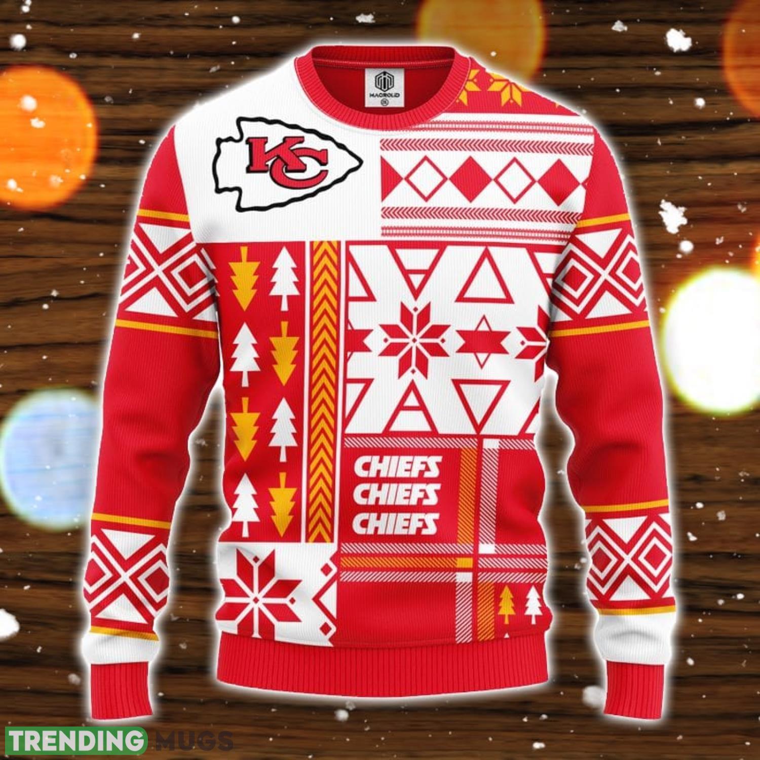 NFL Kansas City Chiefs Limited Edition 3D Sweater Christmas Gift For Sport Big Fans Product Photo 1 NFL Kansas City Chiefs Limited Edition 3D Sweater Christmas Gift For Sport Big Fans Product Photo 1