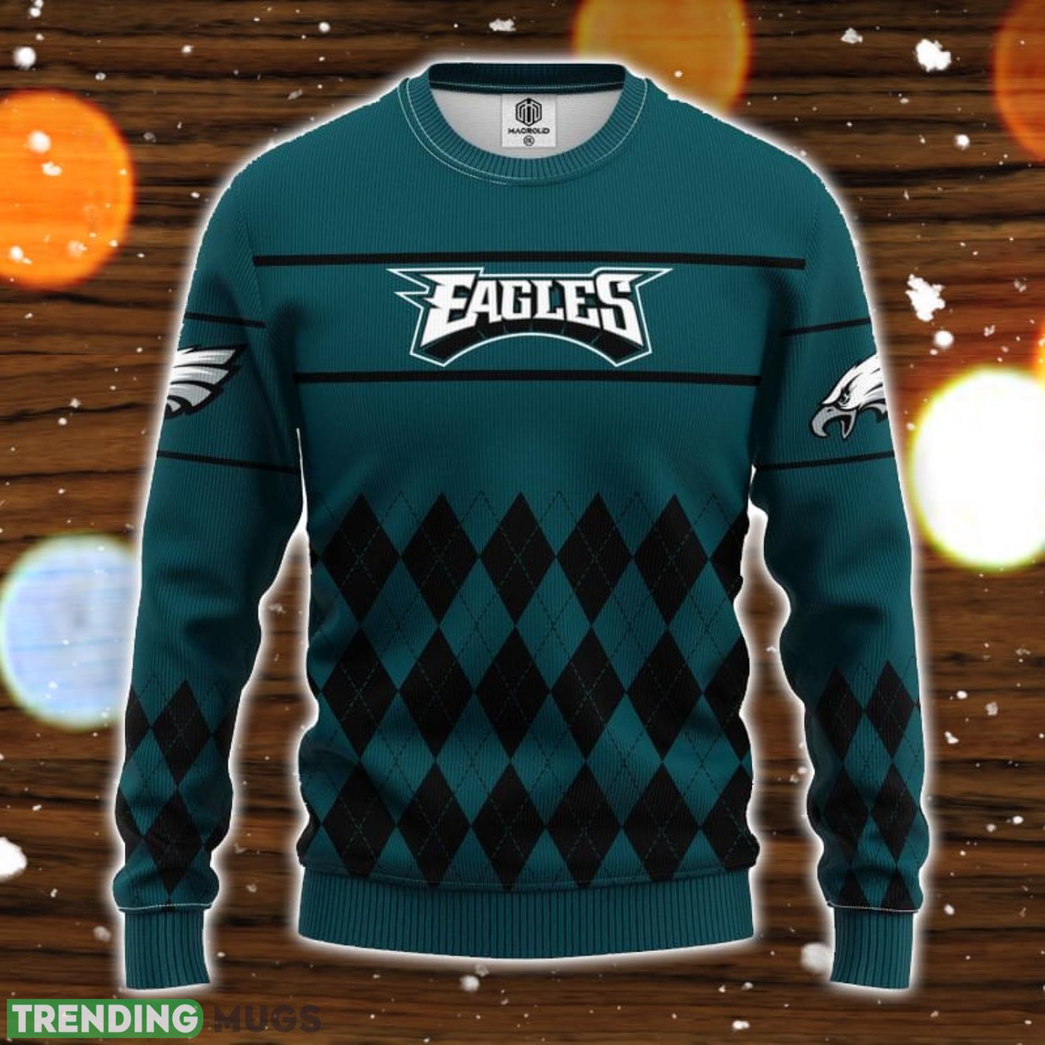 NFL Philadelphia Eagles Limited Edition All Over Print 3D Sweater Christmas Gift For Fans Product Photo 1