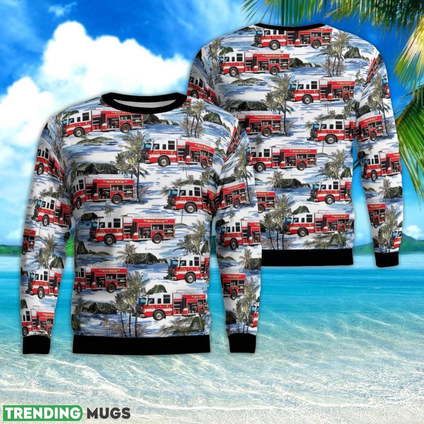 Oregon Salem Fire Department Christmas AOP 3D Ugly Christmas Sweater Product Photo 1 Oregon Salem Fire Department Christmas AOP 3D Ugly Christmas Sweater Product Photo 1