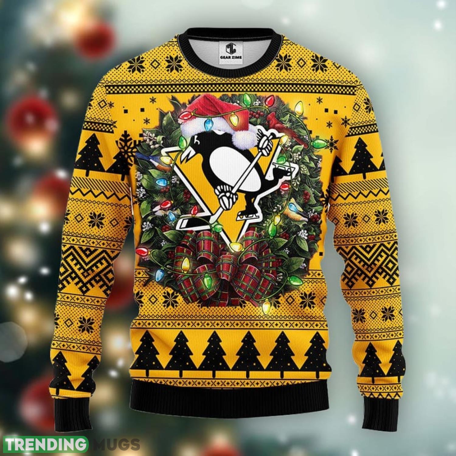 Pittsburgh Penguins Ugly Christmas Sweater For Sport Fans Christmas Gift Product Photo 1 Pittsburgh Penguins Ugly Christmas Sweater For Sport Fans Christmas Gift Product Photo 1