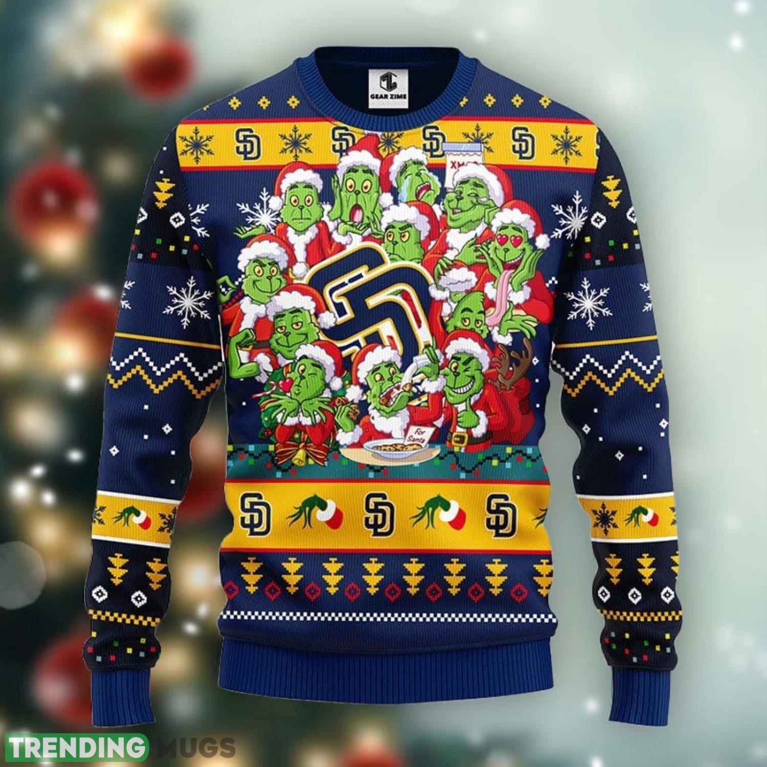 San Diego Padres 12 Grinch Xmas Day Ugly Christmas Sweater For Sport Fans Christmas Gift Product Photo 1 San Diego Padres 12 Grinch Xmas Day Ugly Christmas Sweater For Sport Fans Christmas Gift Product Photo 1