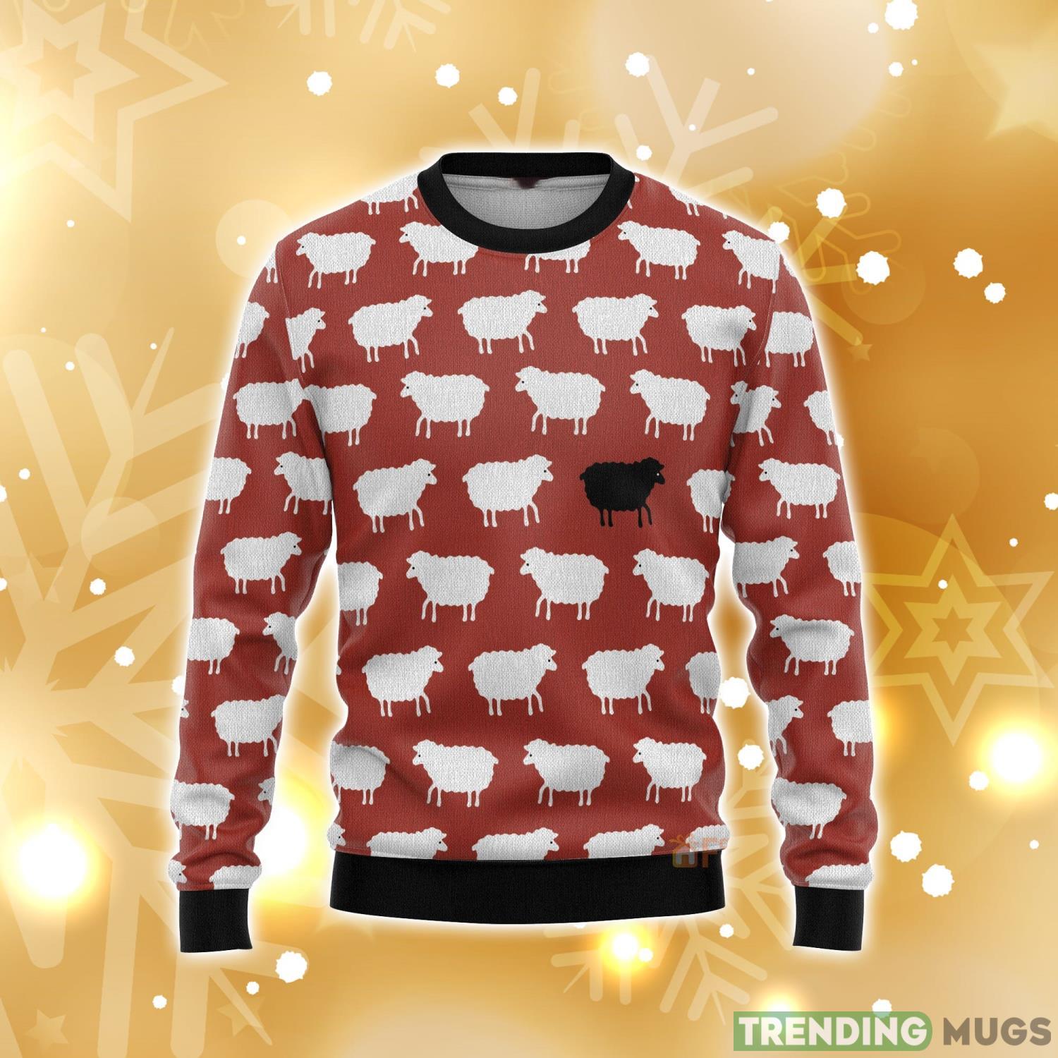 Sheep Black And White Ugly Christmas Sweater 3D All Over Printed Christmas Sweater For Men & Women Product Photo 1 Sheep Black And White Ugly Christmas Sweater 3D All Over Printed Christmas Sweater For Men & Women Product Photo 1