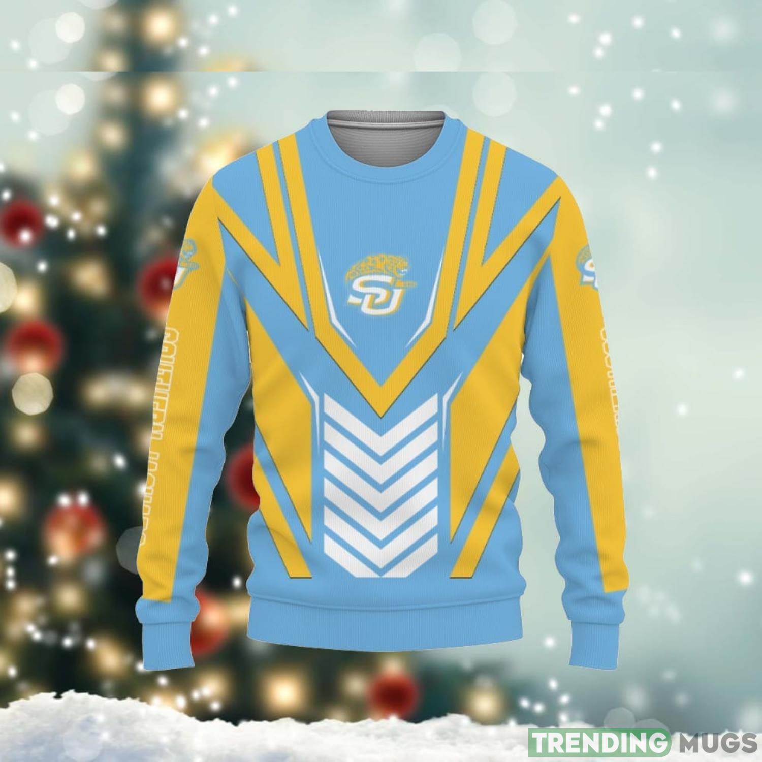 Southern Jaguars Gift For Fan American Sports Team 3D Sweater Cute Gift Unisex Christmas Gift Product Photo 1 Southern Jaguars Gift For Fan American Sports Team 3D Sweater Cute Gift Unisex Christmas Gift Product Photo 1