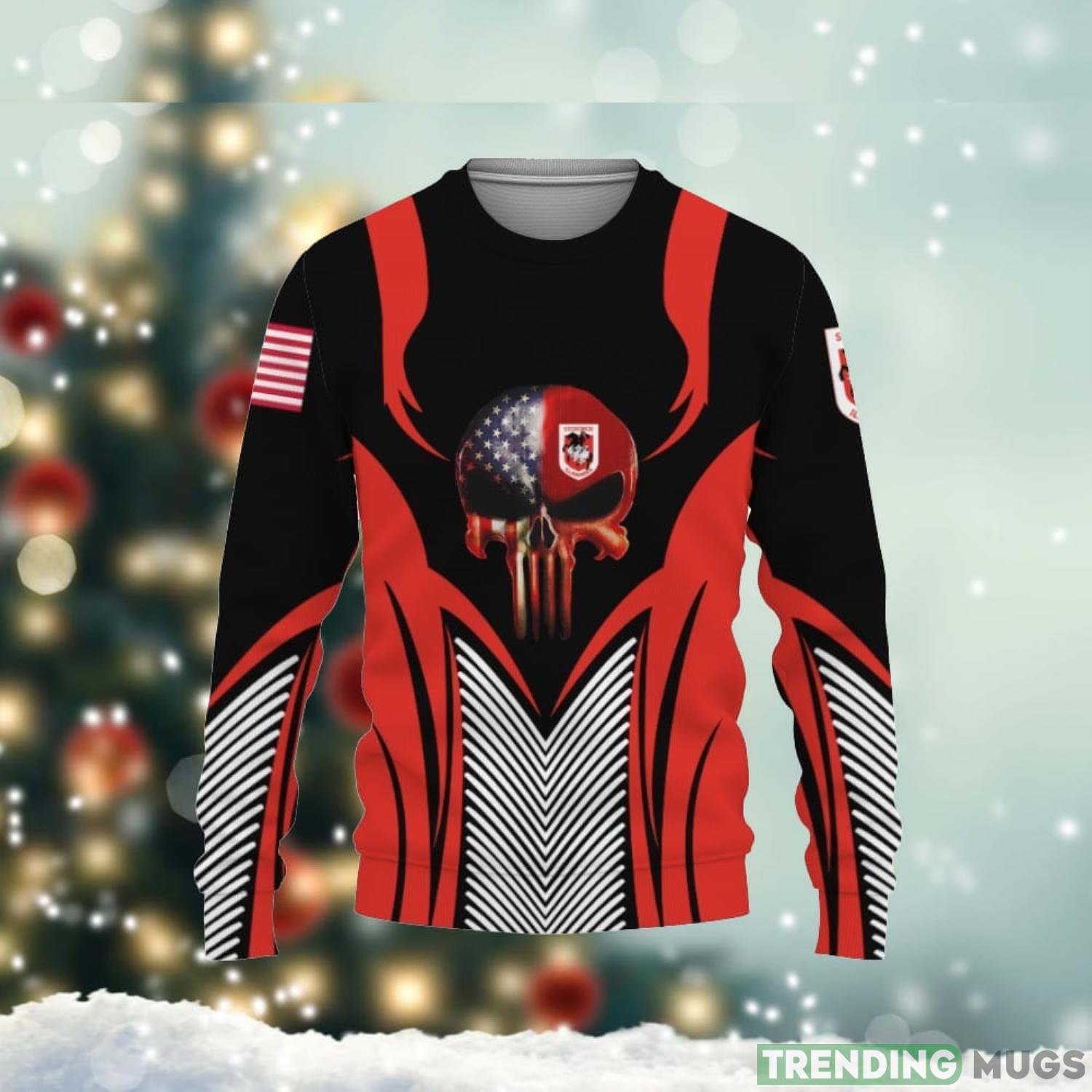 St. George Illawarra Dragons Champion American Football Sport Team Shirt 3D Sweater Unisex Christmas Gift Product Photo 1 St. George Illawarra Dragons Champion American Football Sport Team Shirt 3D Sweater Unisex Christmas Gift Product Photo 1