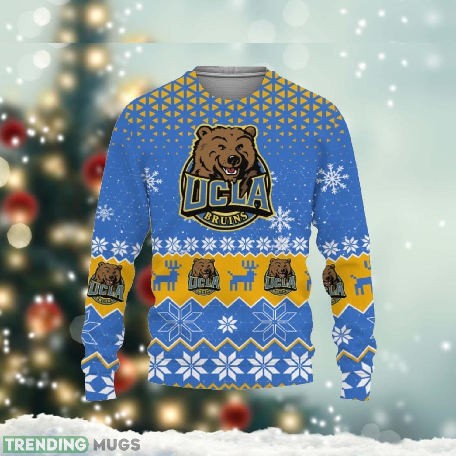 UCLA Bruins Christmas Gift 3D Ugly Christmas Sweater Christmas Holiday Family Gift Product Photo 1