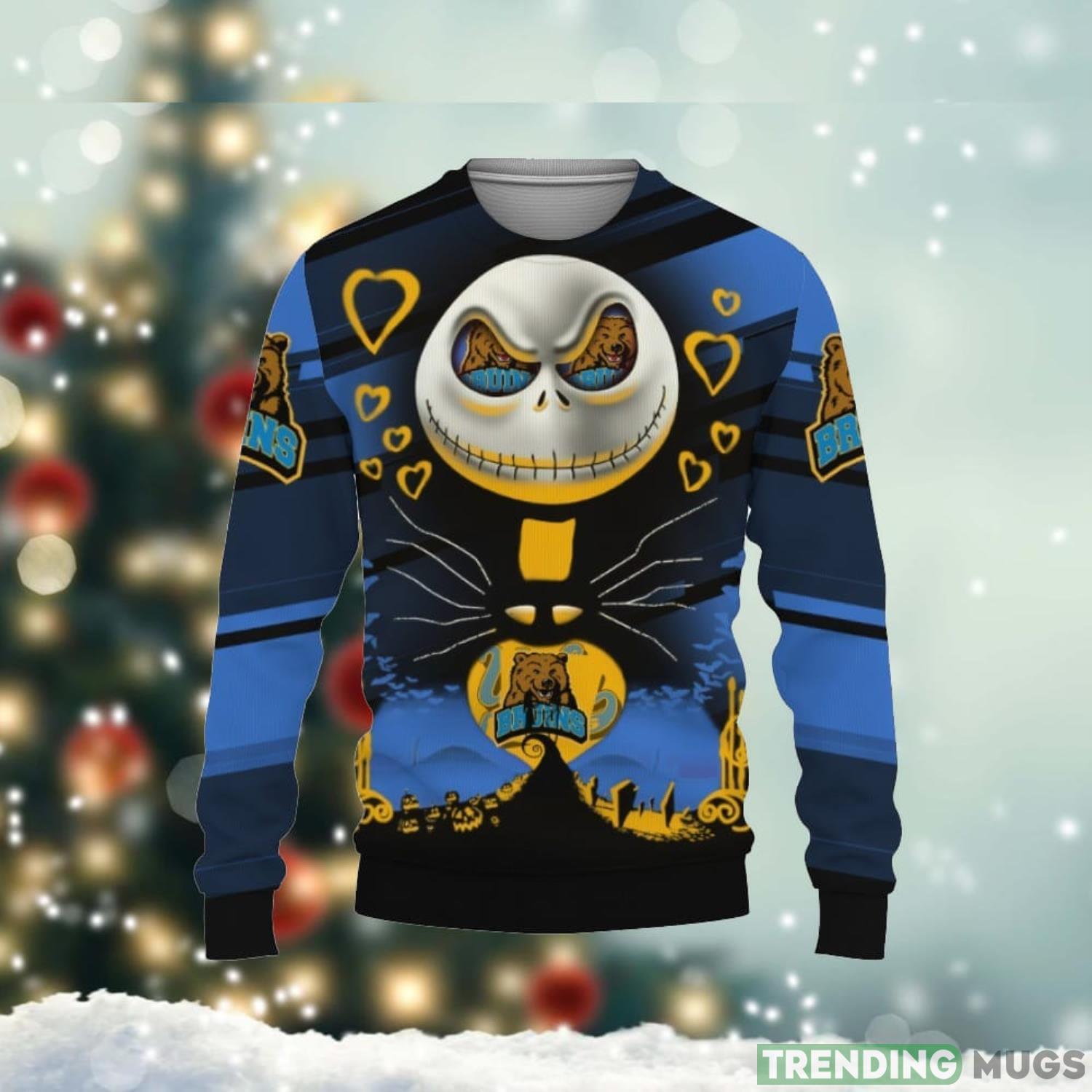 UCLA Bruins Jack Skellington 2023 3D Sweater Christmas Gift Ideas Cute Gift Unisex Christmas Gift Product Photo 1 UCLA Bruins Jack Skellington 2023 3D Sweater Christmas Gift Ideas Cute Gift Unisex Christmas Gift Product Photo 1