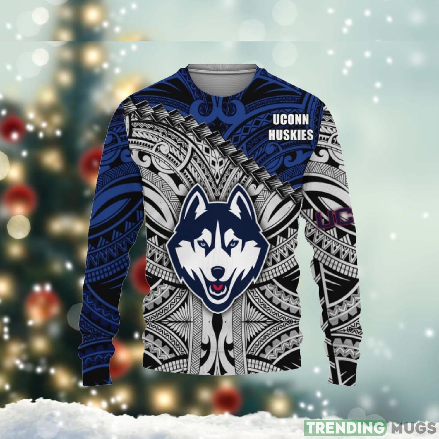 Uconn Huskies Clothing ‘ ‘ Polynesian Tattoo Pround In My Hearth Champions Basketball 2023 3D Sweater Christmas Gift Ideas Cute Gift Unisex Christmas Gift Product Photo 1 Uconn Huskies Clothing ‘ ‘ Polynesian Tattoo Pround In My Hearth Champions Basketball 2023 3D Sweater Christmas Gift Ideas Cute Gift Unisex Christmas Gift Product Photo 1