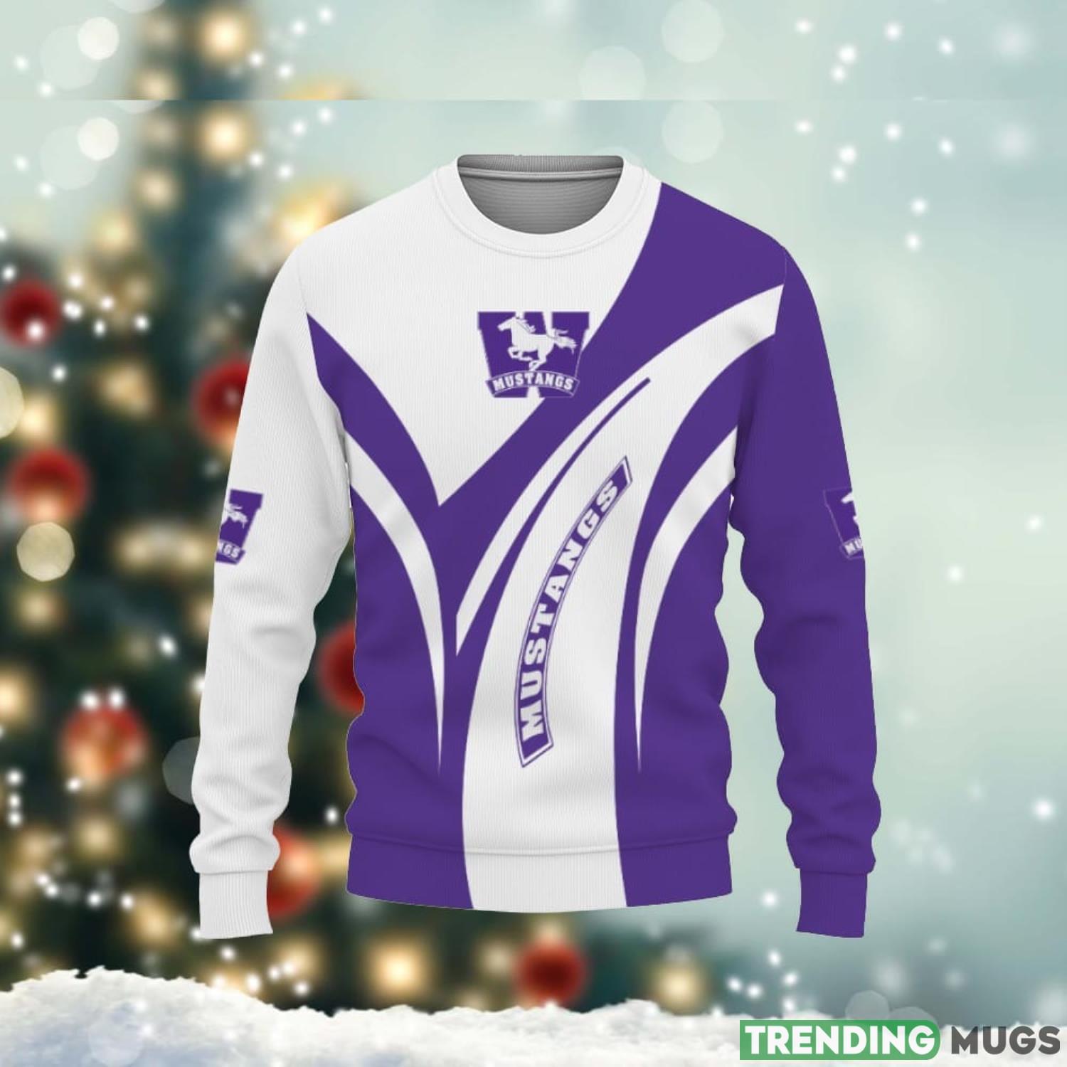 Western Ontario Mustangs Merican Football Champion Day Gift For Fan 3D Sweater Christmas Gift Ideas Cute Gift Unisex Christmas Gift Product Photo 1 Western Ontario Mustangs Merican Football Champion Day Gift For Fan 3D Sweater Christmas Gift Ideas Cute Gift Unisex Christmas Gift Product Photo 1