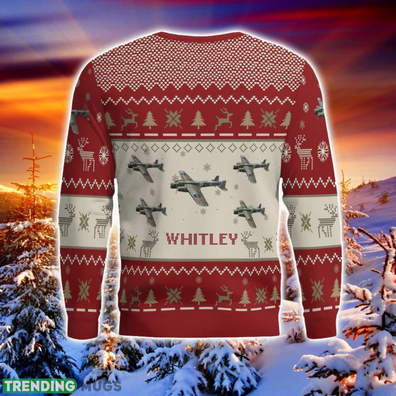 Armstrong Whitworth Whitley Aircraft Red Ugly Chrisrmas Sweater Aircraft Lover Veteran 3D Sweater Winter Gift 3D Sweater Armstrong Whitworth Whitley Aircraft Red Ugly Chrisrmas Sweater Aircraft Lover Veteran 3D Sweater Winter Gift 3D Sweater