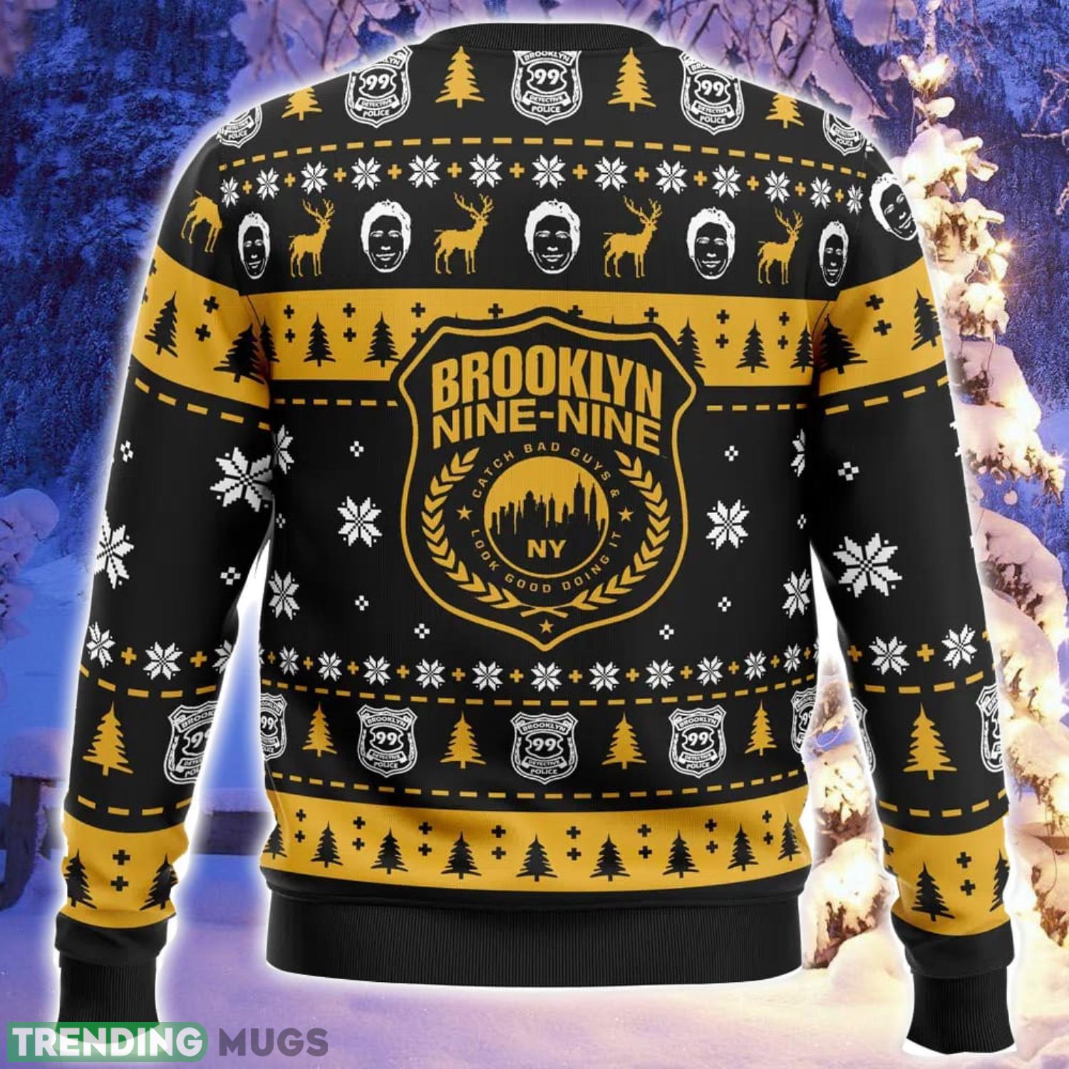 B99 Brooklyn Nine Nine Ugly Christmas Sweater Family Christmas Gift Ideas 3D Sweater B99 Brooklyn Nine Nine Ugly Christmas Sweater Family Christmas Gift Ideas 3D Sweater