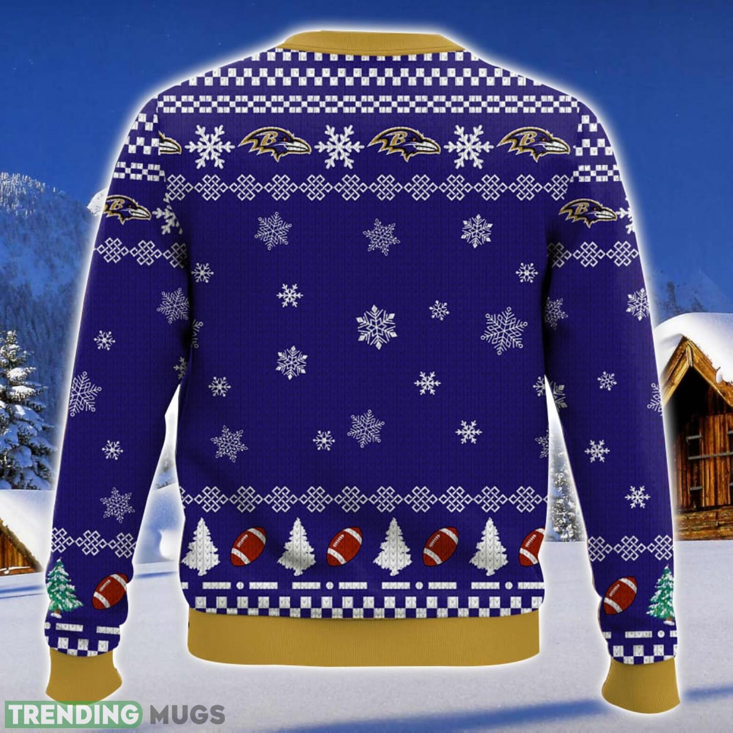 Baltimore Ravens Cross All Over Printed Ugly Christmas Sweater 2023 Christmas Gift Ideas Holiday Gift 3D Sweater Baltimore Ravens Cross All Over Printed Ugly Christmas Sweater 2023 Christmas Gift Ideas Holiday Gift 3D Sweater