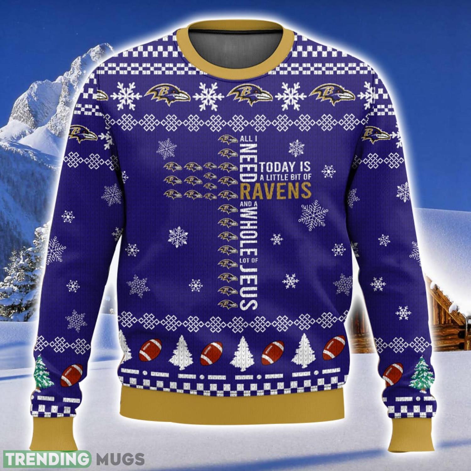 Baltimore Ravens Cross All Over Printed Ugly Christmas Sweater 2023 Christmas Gift Ideas Holiday Gift Product Photo 1 Baltimore Ravens Cross All Over Printed Ugly Christmas Sweater 2023 Christmas Gift Ideas Holiday Gift Product Photo 1