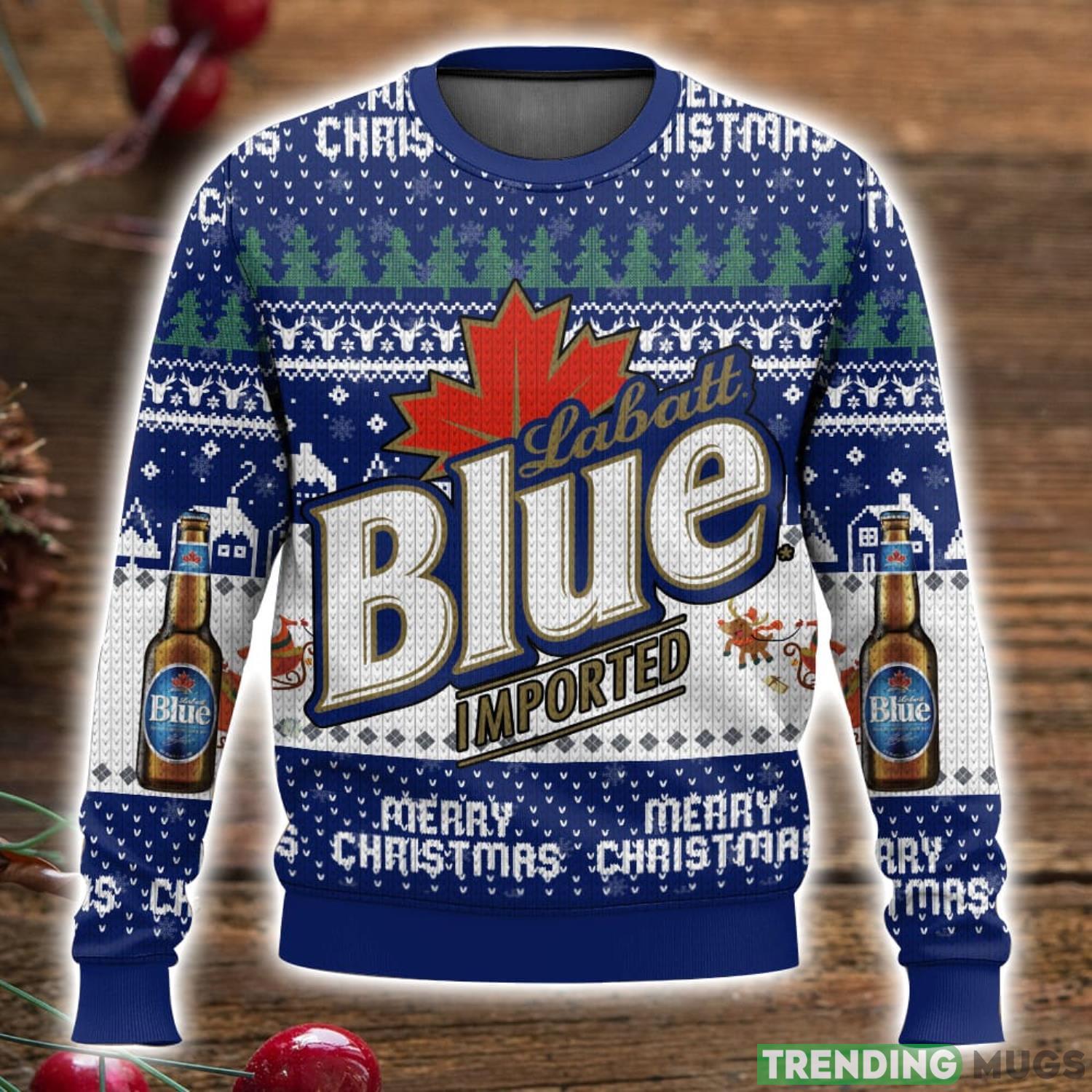 Blue Imported Ugly Sweater 3D All Over Printed Christmas Sweater Gift Product Photo 1 Blue Imported Ugly Sweater 3D All Over Printed Christmas Sweater Gift Product Photo 1
