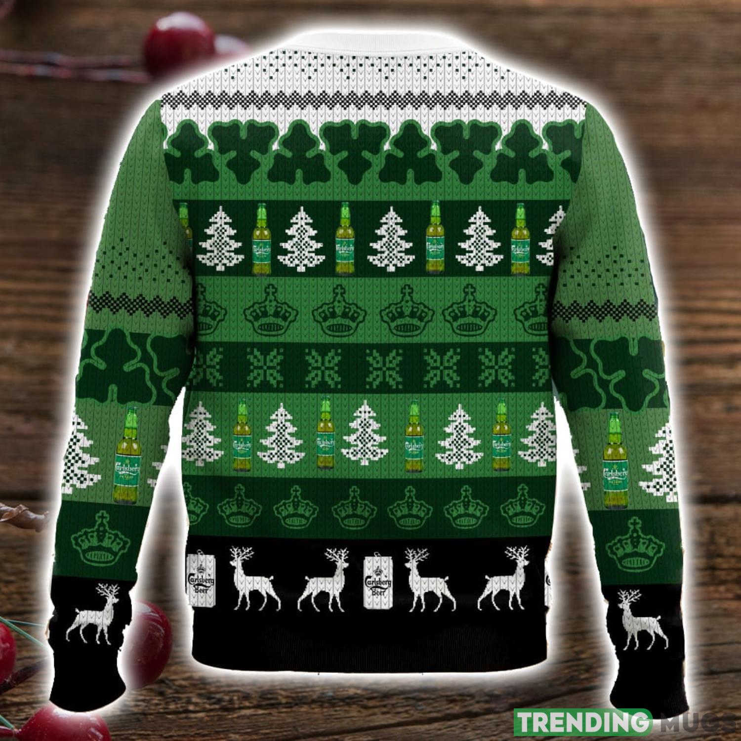 Carlsberg Beer Sweater 3D All Over Printed Christmas Sweater Gift 3D Sweater Carlsberg Beer Sweater 3D All Over Printed Christmas Sweater Gift 3D Sweater