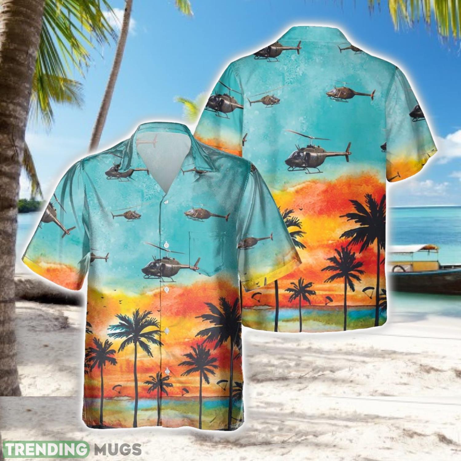CH 136 Kiowa CH136 Hawaiian Shirt US Aircraft Hawaii Buton Shirt Hawaiian Shirt CH 136 Kiowa CH136 Hawaiian Shirt US Aircraft Hawaii Buton Shirt Hawaiian Shirt