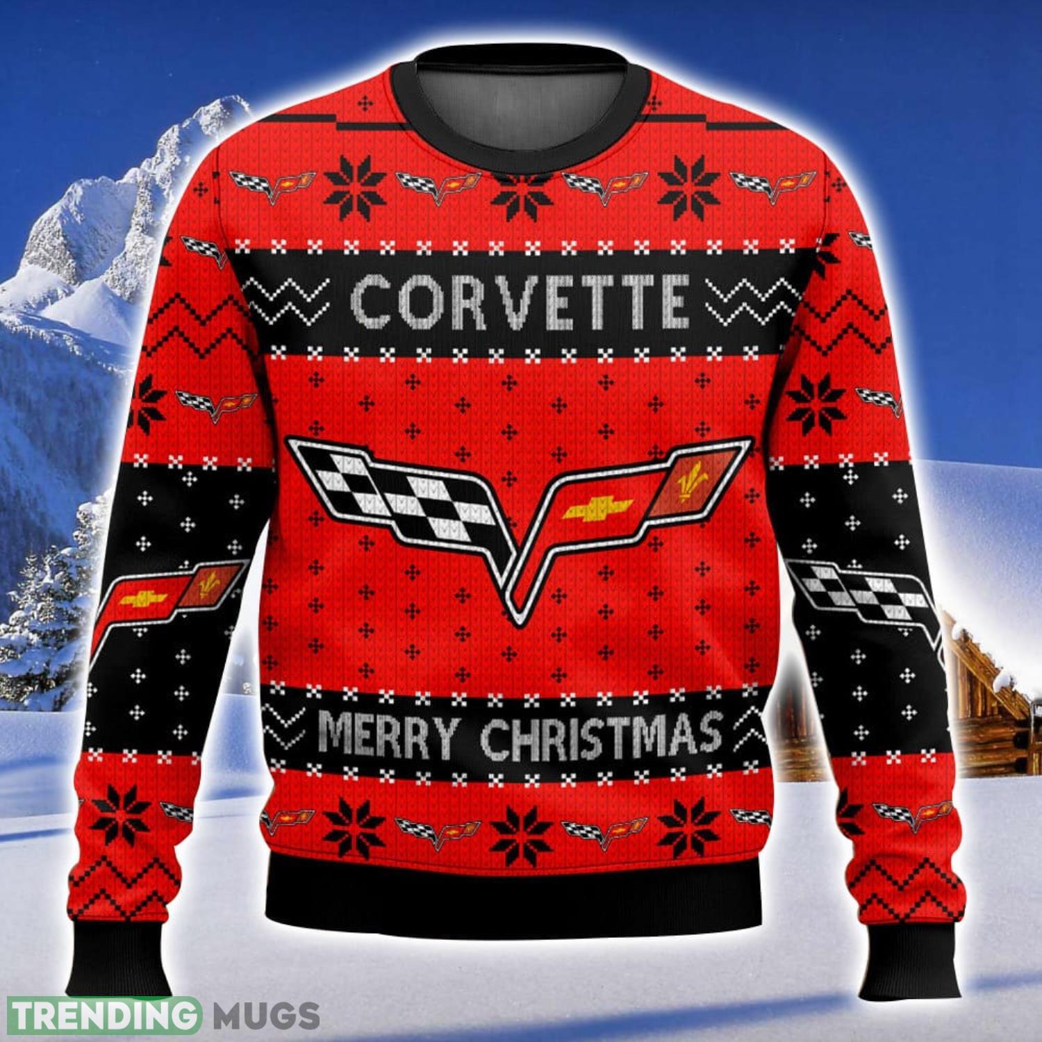 Chevrolet Corvette All Over Printed Ugly Christmas Sweater 2023 Christmas Gift Ideas Holiday Gift Product Photo 1 Chevrolet Corvette All Over Printed Ugly Christmas Sweater 2023 Christmas Gift Ideas Holiday Gift Product Photo 1