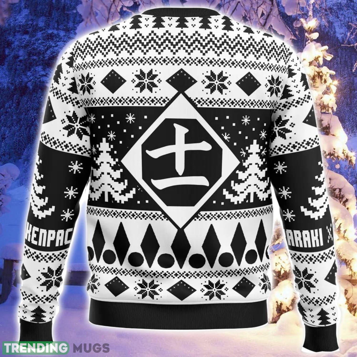 Chibi Kenpachi Zaraki Bleach Ugly Christmas Sweater Family Christmas Gift Ideas 3D Sweater Chibi Kenpachi Zaraki Bleach Ugly Christmas Sweater Family Christmas Gift Ideas 3D Sweater