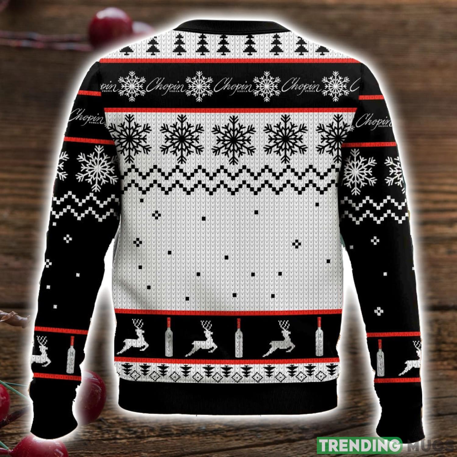 Chopin vodka Ugly Sweater 3D All Over Printed Christmas Sweater Gift 3D Sweater Chopin vodka Ugly Sweater 3D All Over Printed Christmas Sweater Gift 3D Sweater