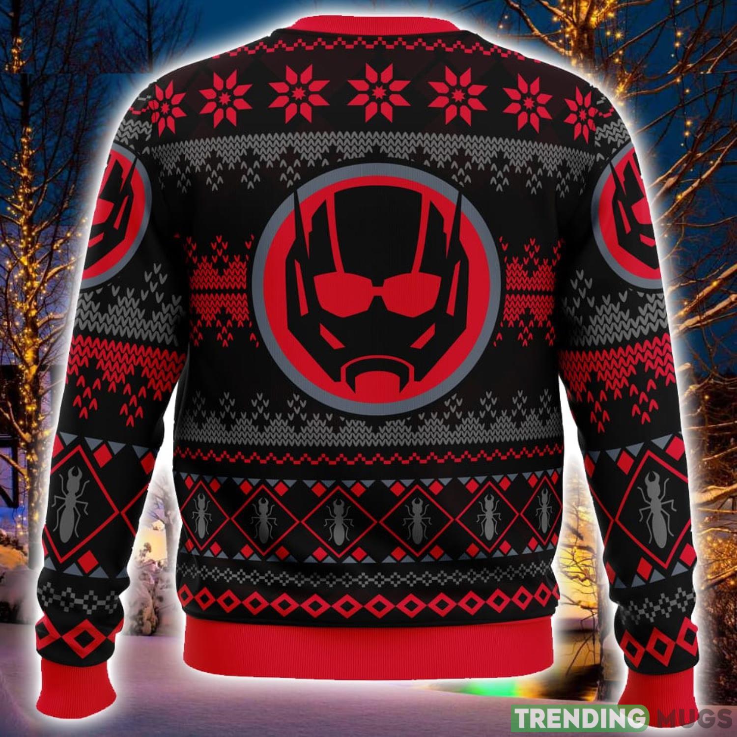 Christmas Ant man Marvel Comics Ugly Christmas Sweater 3D Printed Men And Women Christmas Hoiliday Gift 3D Sweater Christmas Ant man Marvel Comics Ugly Christmas Sweater 3D Printed Men And Women Christmas Hoiliday Gift 3D Sweater