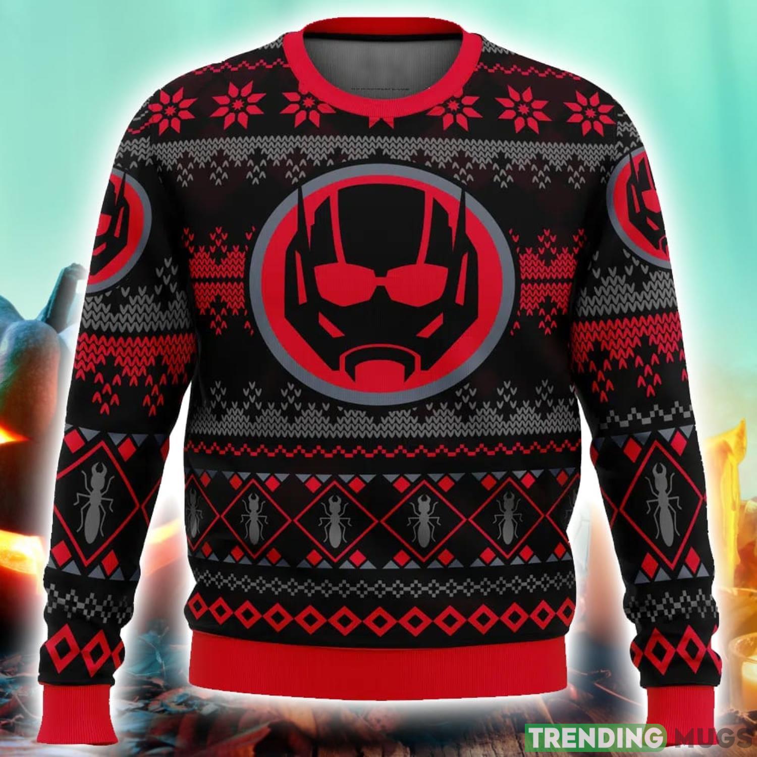 Christmas Ant-man Marvel Comics Ugly Christmas Sweater 3D Printed Men And Women Christmas Hoiliday Gift Product Photo 1 Christmas Ant-man Marvel Comics Ugly Christmas Sweater 3D Printed Men And Women Christmas Hoiliday Gift Product Photo 1