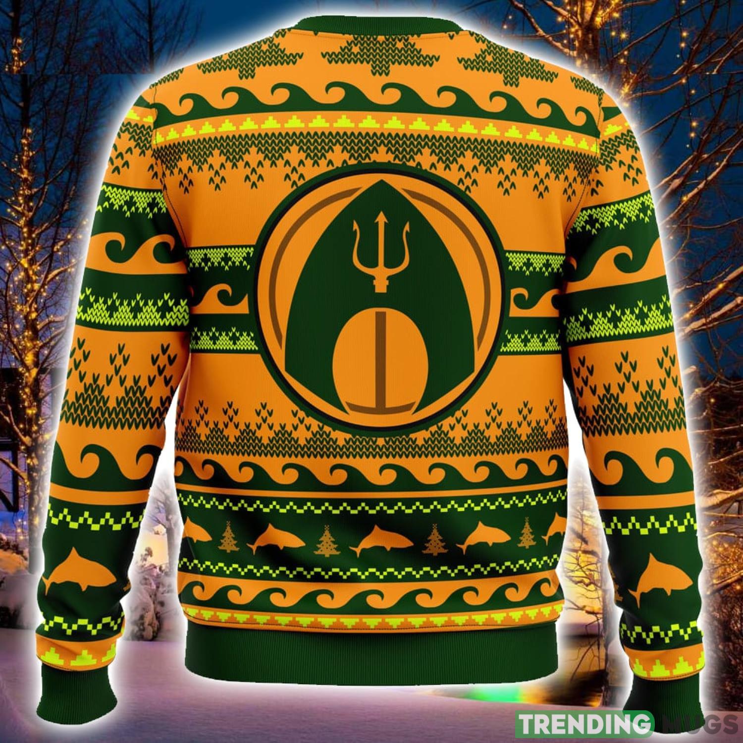 Christmas Aquaman DC Comics Ugly Christmas Sweater 3D Printed Men And Women Christmas Hoiliday Gift 3D Sweater Christmas Aquaman DC Comics Ugly Christmas Sweater 3D Printed Men And Women Christmas Hoiliday Gift 3D Sweater