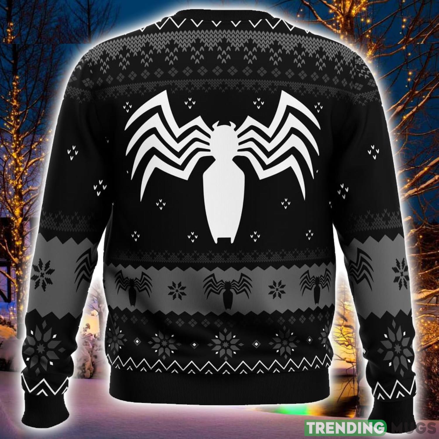 Christmas Venom Marvel Comics Ugly Christmas Sweater 3D Printed Men And Women Christmas Hoiliday Gift 3D Sweater Christmas Venom Marvel Comics Ugly Christmas Sweater 3D Printed Men And Women Christmas Hoiliday Gift 3D Sweater