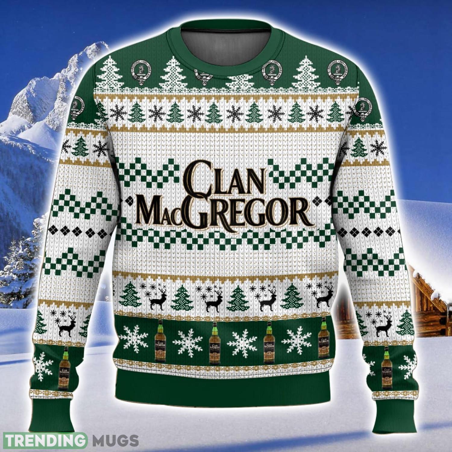 Clan Macgregor All Over Printed Ugly Christmas Sweater 2023 Christmas Gift Ideas Holiday Gift Product Photo 1 Clan Macgregor All Over Printed Ugly Christmas Sweater 2023 Christmas Gift Ideas Holiday Gift Product Photo 1
