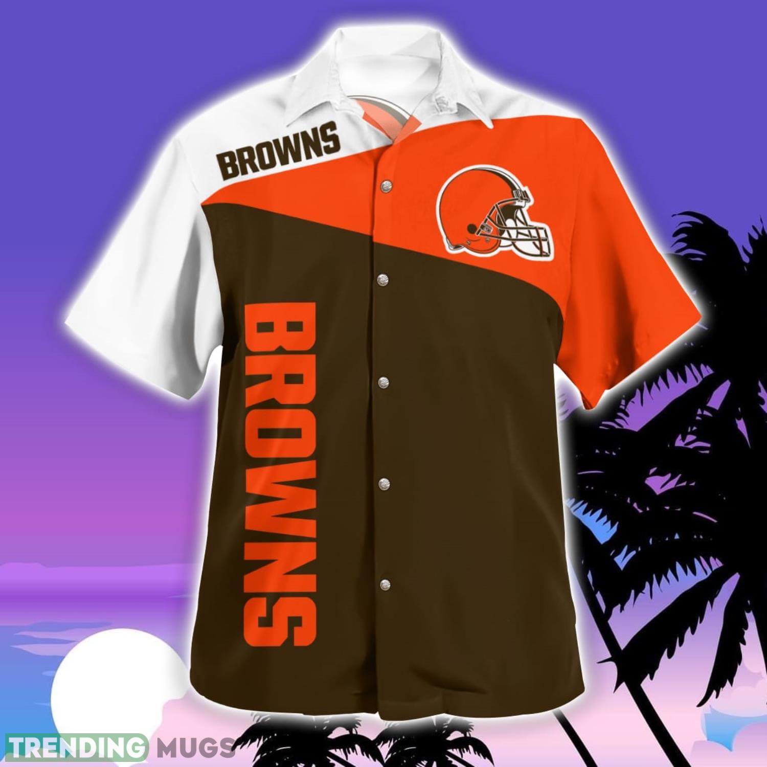 Cleveland Browns Hawaii Shirt Sport Fans Summer Vacation Gift Hawaiian Shirt Cleveland Browns Hawaii Shirt Sport Fans Summer Vacation Gift Hawaiian Shirt