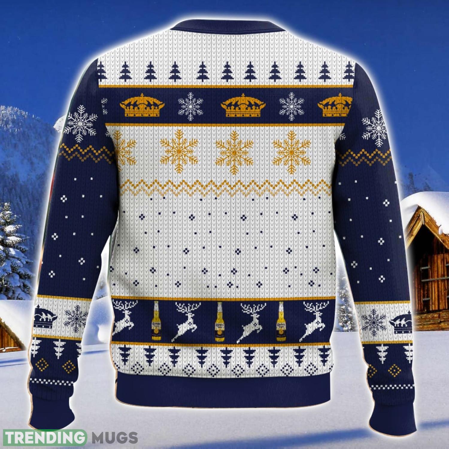 Corona Extra All Over Printed Ugly Christmas Sweater 2023 Christmas Gift Ideas Holiday Gift 3D Sweater Corona Extra All Over Printed Ugly Christmas Sweater 2023 Christmas Gift Ideas Holiday Gift 3D Sweater