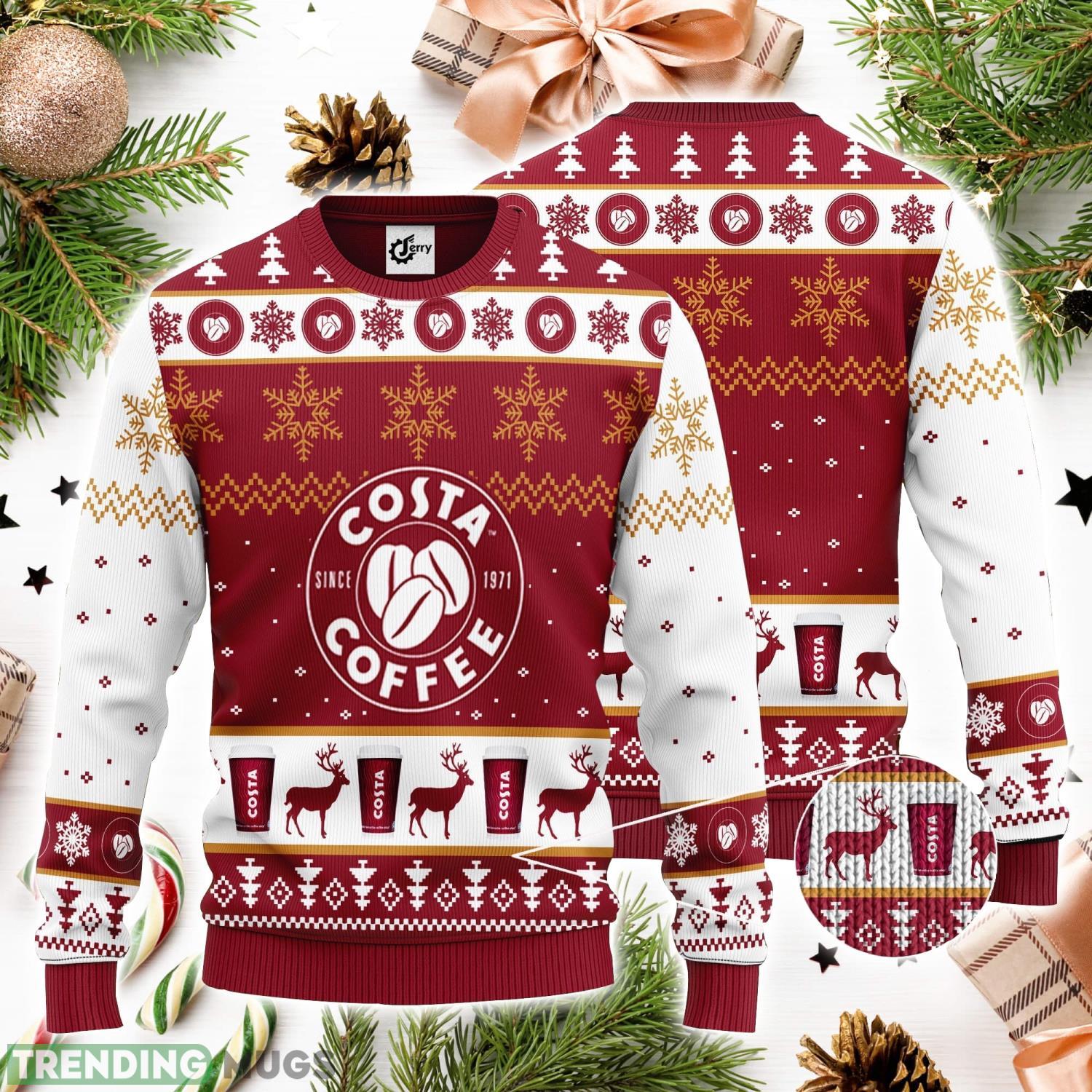 Costa 3D Ugly Christmas Sweater Unisex Sweater Christmas Gift For Costa Lover Product Photo 1 Costa 3D Ugly Christmas Sweater Unisex Sweater Christmas Gift For Costa Lover Product Photo 1