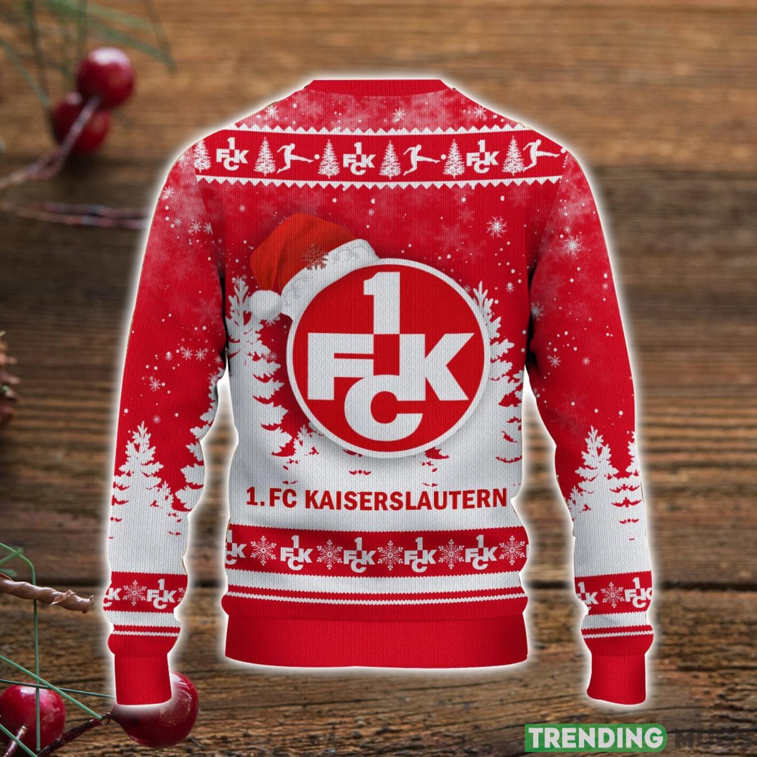 Custom Name 1. FC Kaiserslautern Christmas Sweater For Men And Women Ugly Sweater 3D Sweater Custom Name 1. FC Kaiserslautern Christmas Sweater For Men And Women Ugly Sweater 3D Sweater