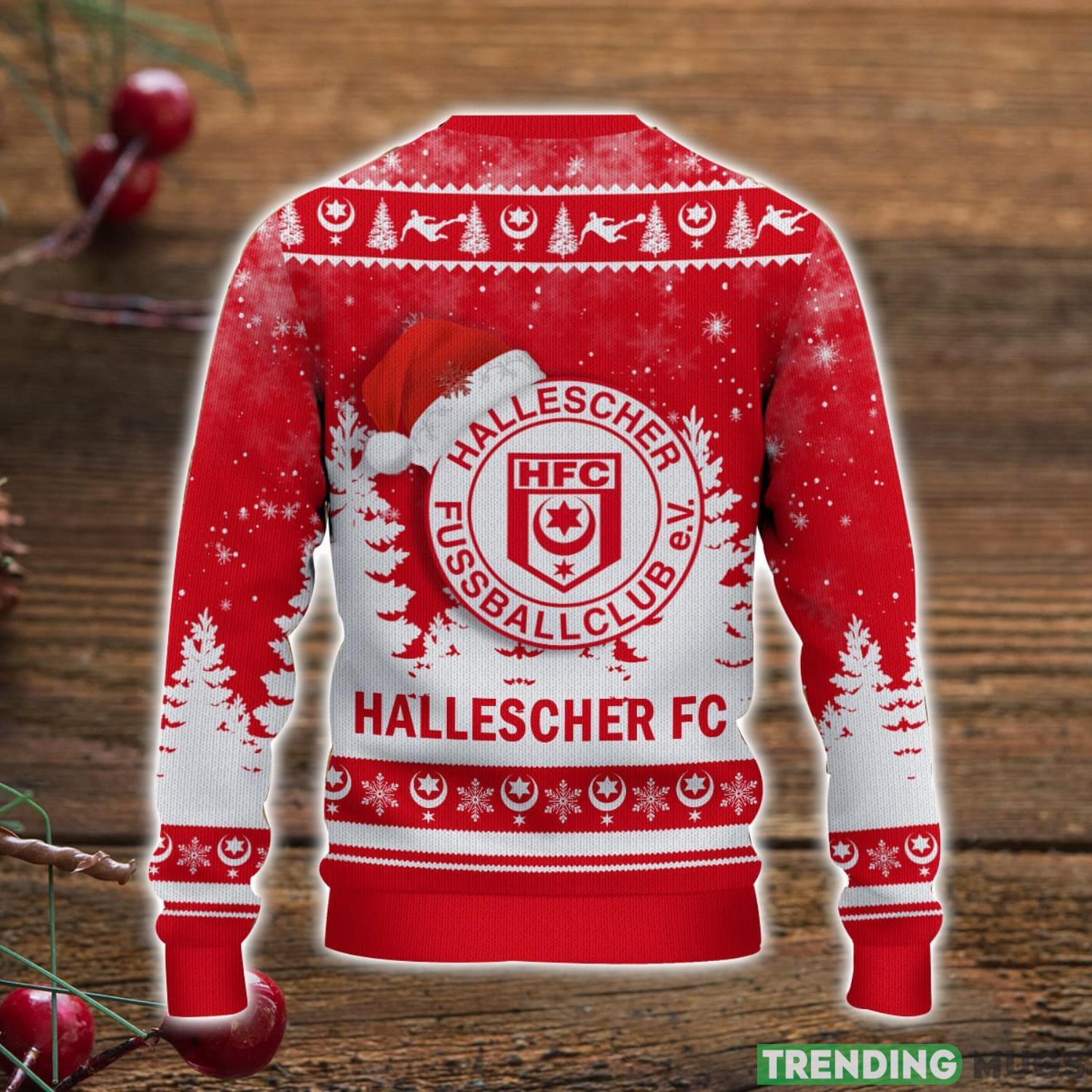 Custom Name Hallescher FC Christmas Sweater For Men And Women Ugly Sweater 3D Sweater Custom Name Hallescher FC Christmas Sweater For Men And Women Ugly Sweater 3D Sweater