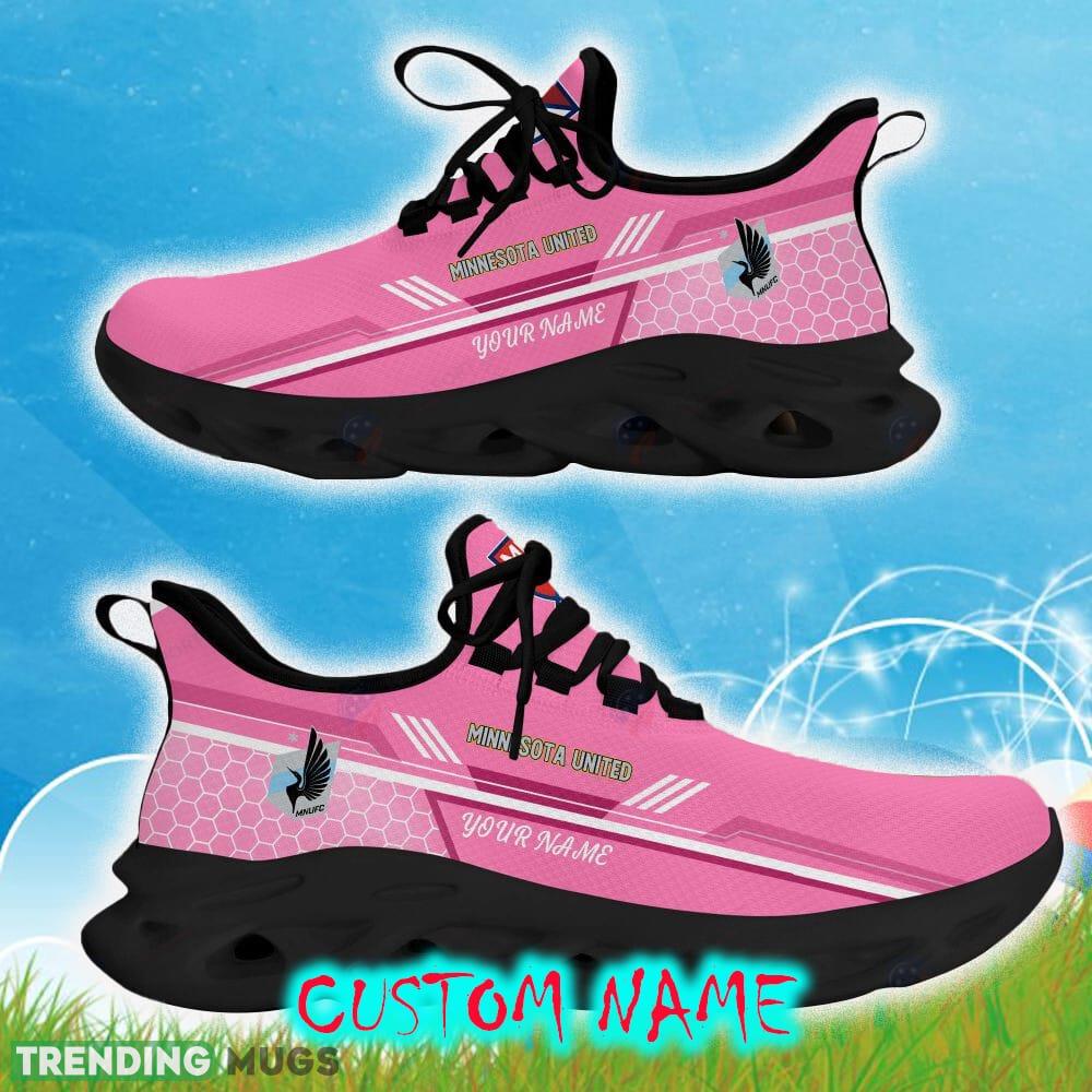 Custom Name Minnesota United Pink Color Best Running Shoes For Fans Gift Men And Women Clunky Sneakers - Minnesota United Chunky Shoes Personalized Photo 10 Custom Name Minnesota United Pink Color Best Running Shoes For Fans Gift Men And Women Clunky Sneakers - Minnesota United Chunky Shoes Personalized Photo 10